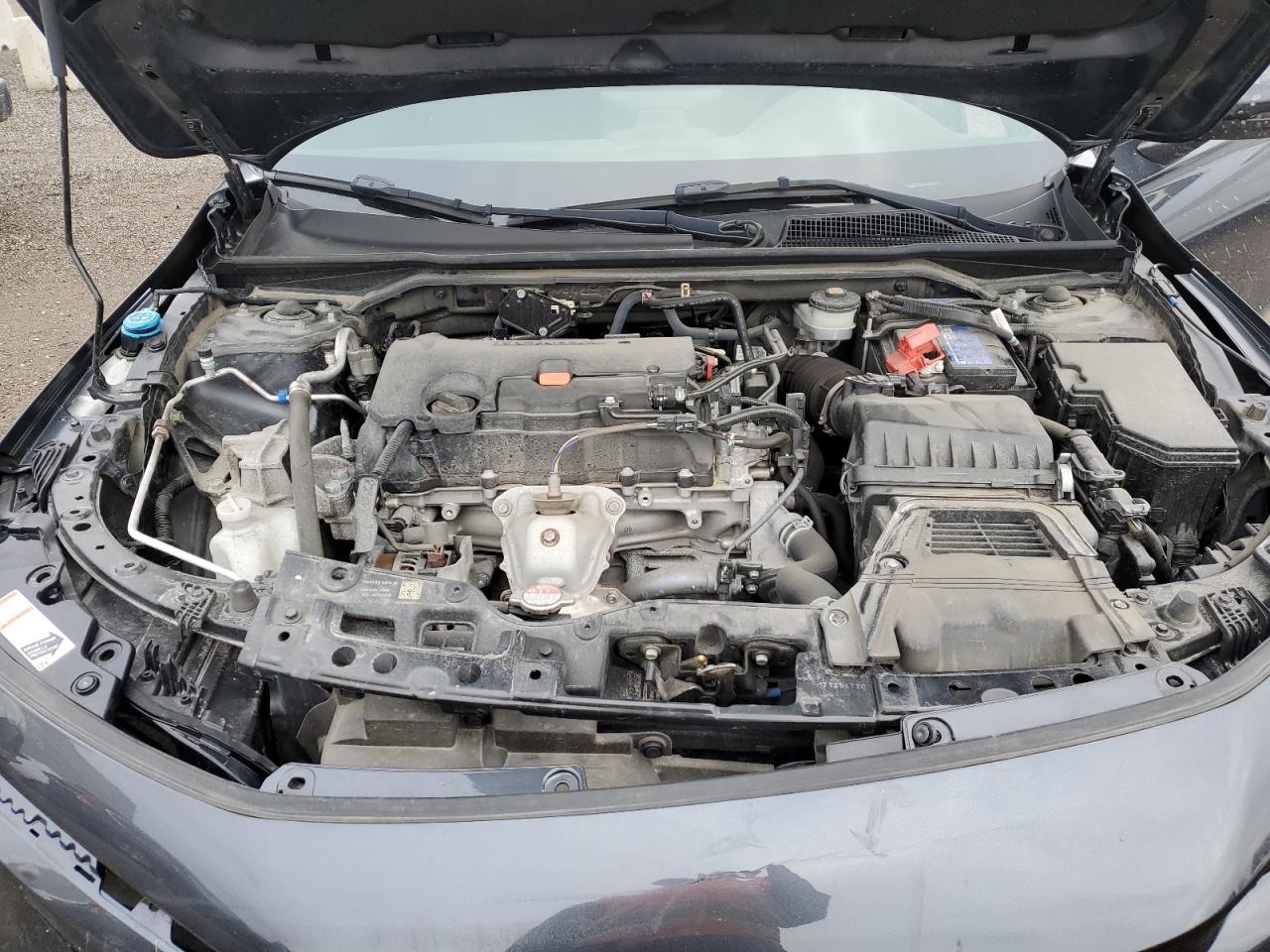 2022 Honda Civic VIN 2HGFE2F57NH117024 Copart auction photo, front end damage thumbnail 11