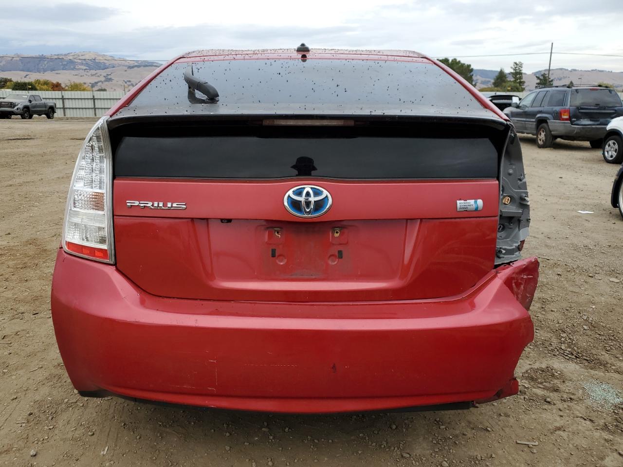 2010 Toyota Prius VIN JTDKN3DU9A1016623 Copart auction photo, all over damage thumbnail 6