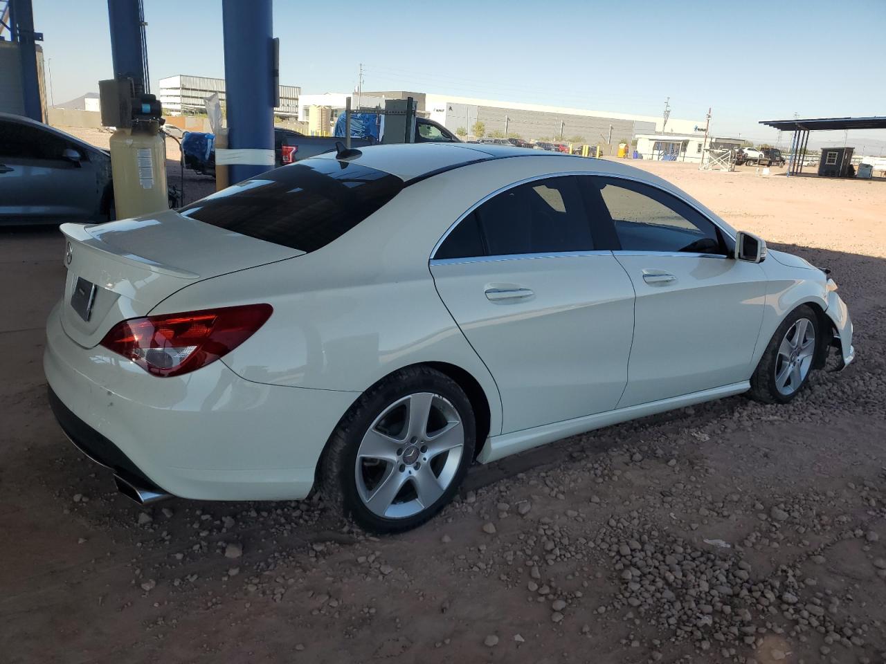2016 Mercedes-Benz CLA-klasse VIN WDDSJ4EB7GN386443 Copart auction photo, front end damage thumbnail 3