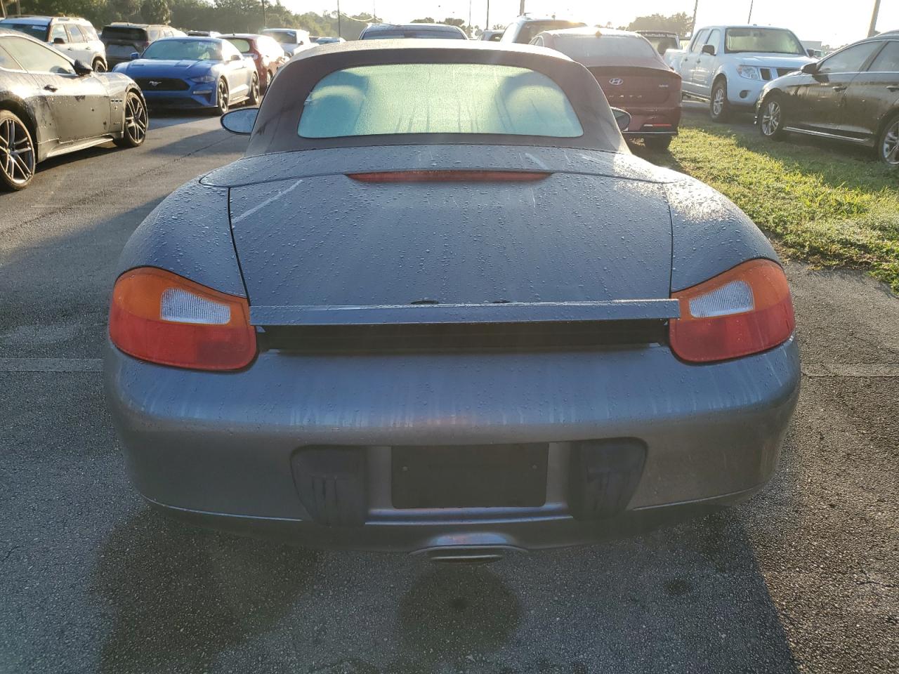 2001 Porsche Boxster VIN WP0CA29881U625366 Copart auction photo, water/flood damage thumbnail 6