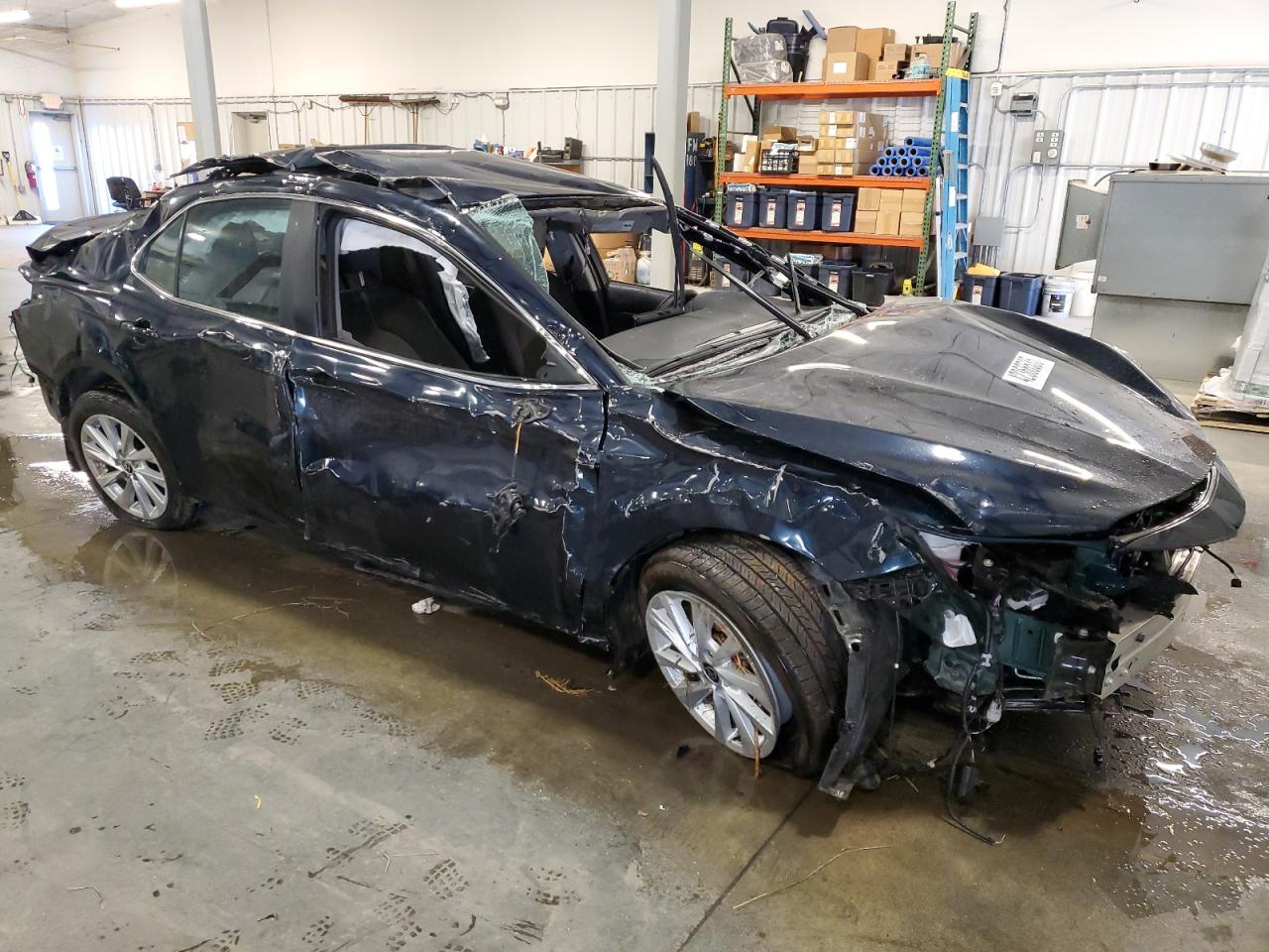 2021 Toyota Camry VIN 4T1C11BK6MU038812 Copart auction photo, rollover damage thumbnail 4