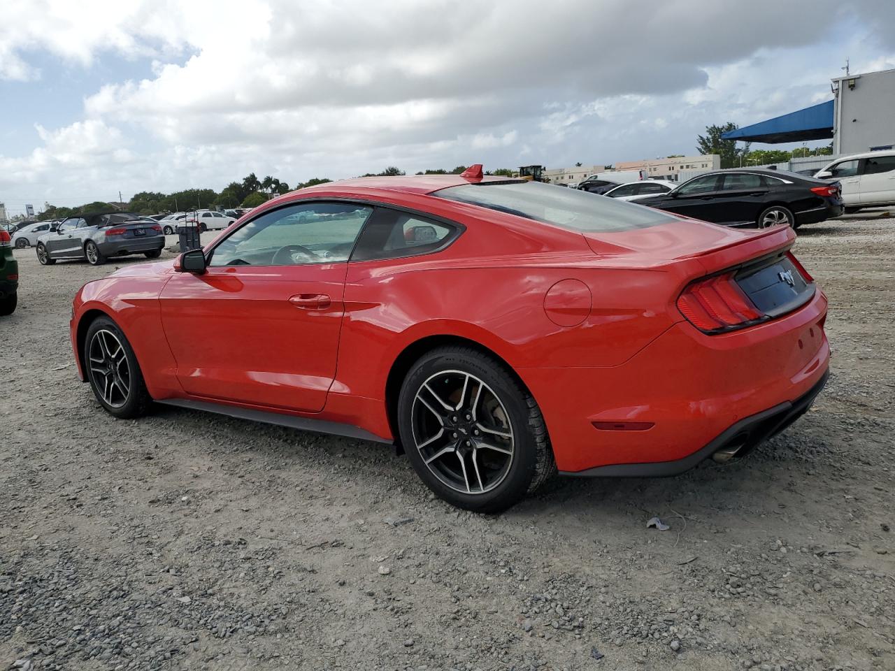 2022 Ford Mustang VIN 1FA6P8TH1N5101540 Copart auction photo, water/flood / minor dent/scratches damage thumbnail 2