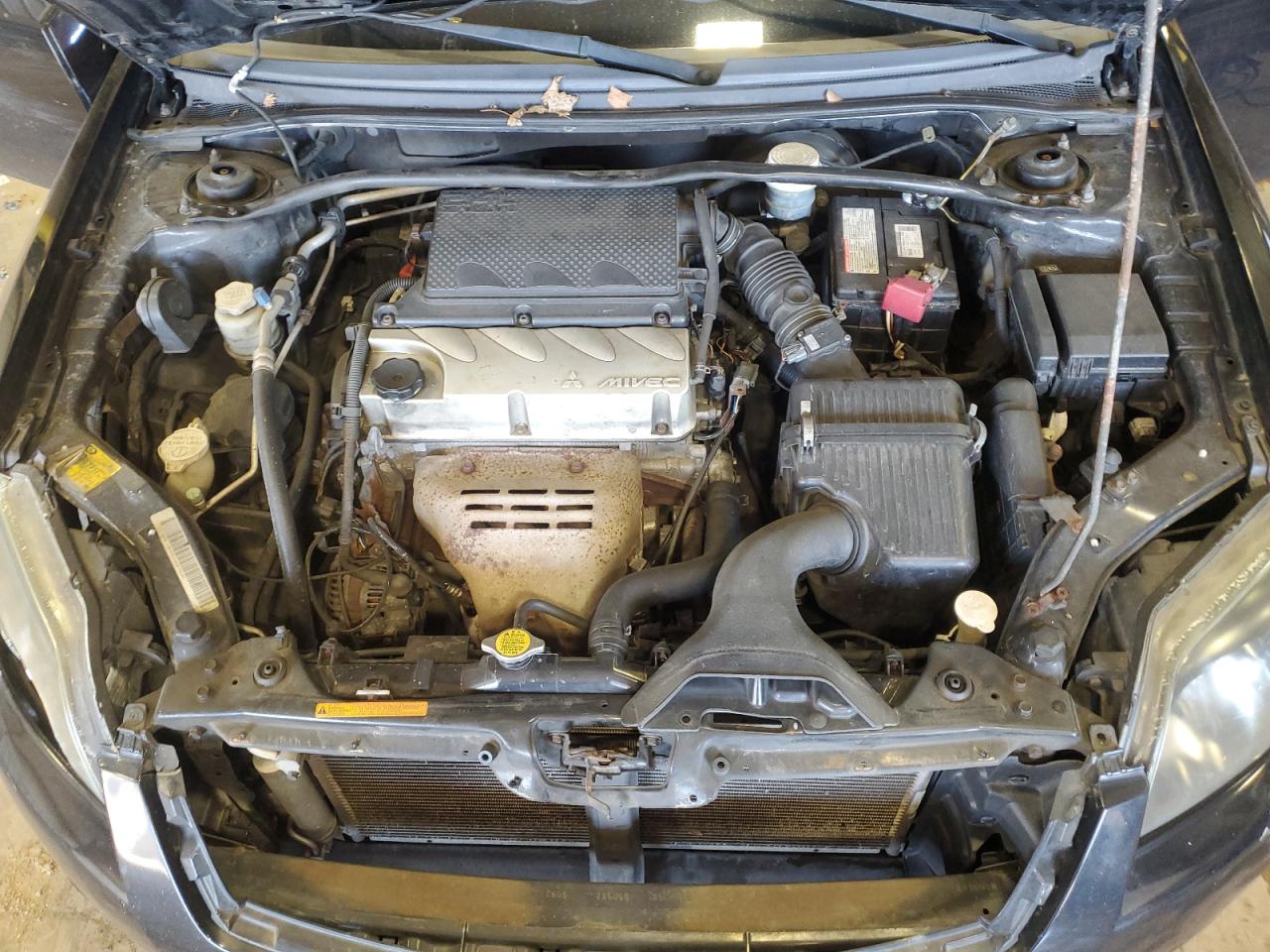 2011 Mitsubishi Galant VIN 4A32B3FF4BE026944 Copart auction photo, front end / side damage thumbnail 11