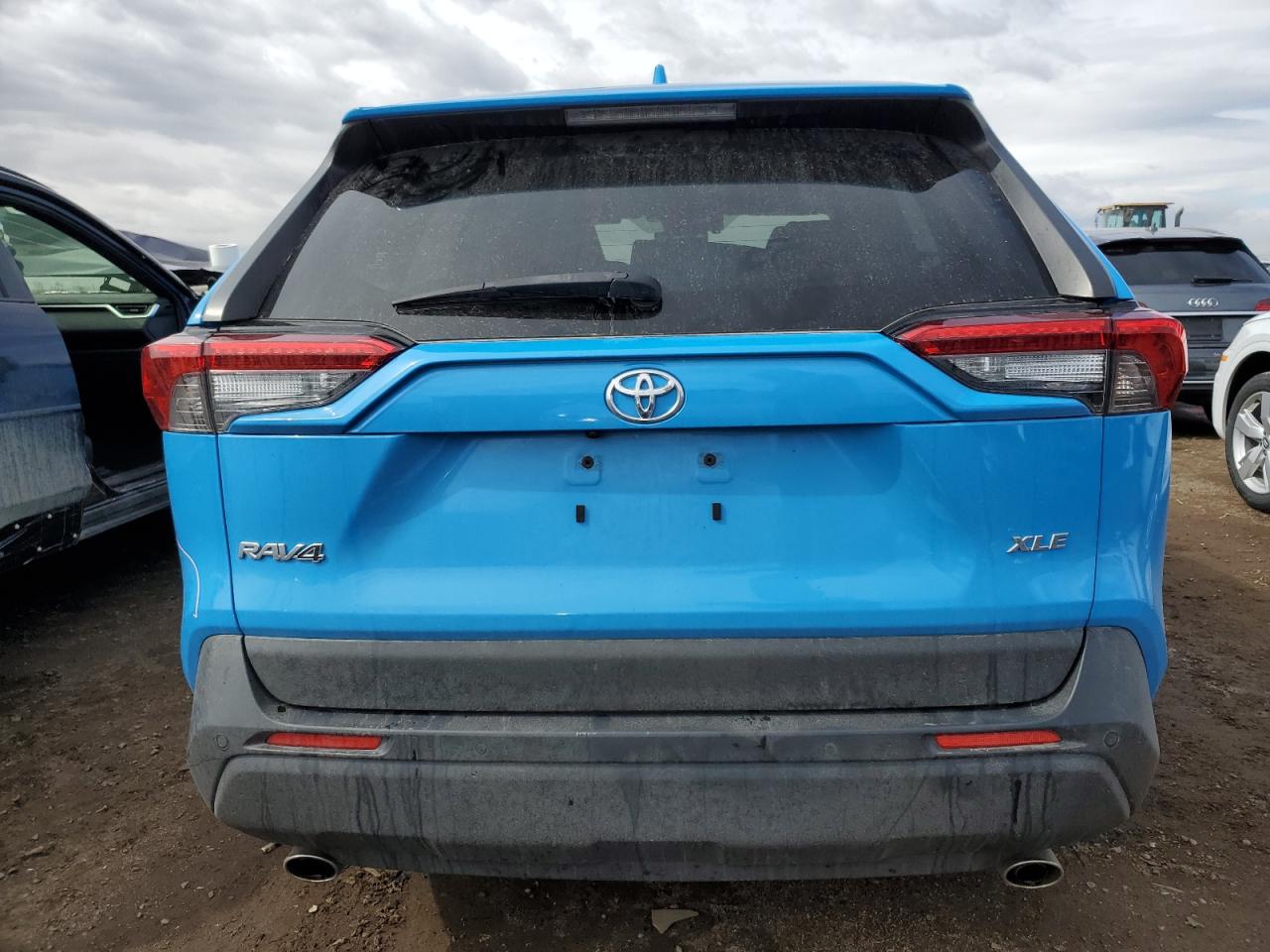 2019 Toyota RAV 4 VIN JTMC1RFV7KJ002794 Copart auction photo, front end / rear end damage thumbnail 6