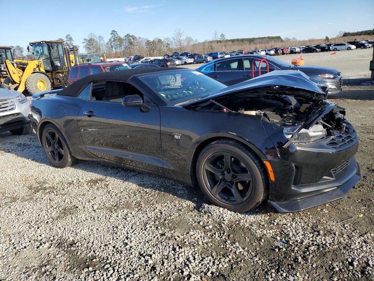 2023 Chevrolet Camaro VIN 1G1FB3DS3P0128026 Copart auction photo, front end damage thumbnail 4