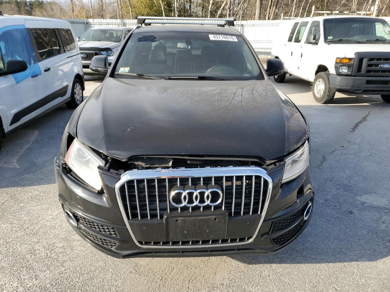 2017 Audi Q5 VIN WA1M2AFP0HA061659 Copart auction photo, front end damage thumbnail 5