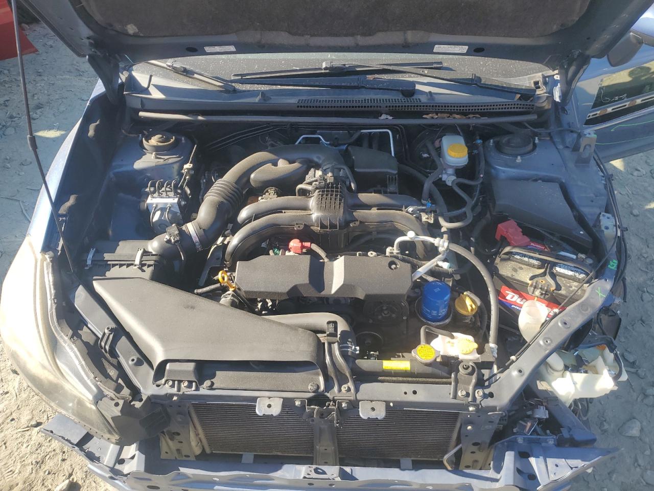 2015 Subaru Impreza VIN JF1GPAV60FH202849 Copart auction photo, all over damage thumbnail 12