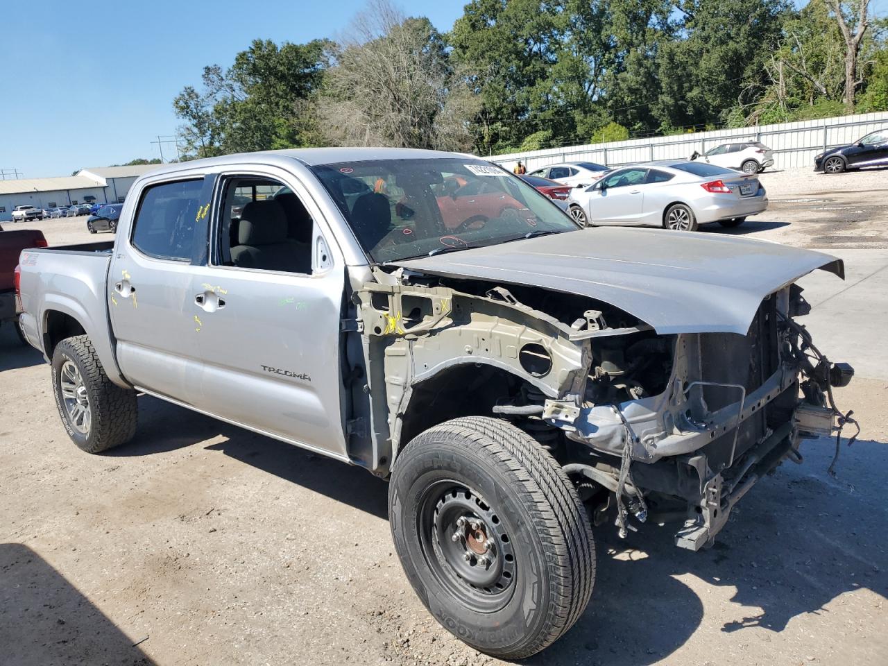 2016 Toyota Tacoma VIN 5TFAZ5CN4GX019246 Copart auction photo, all over damage thumbnail 4