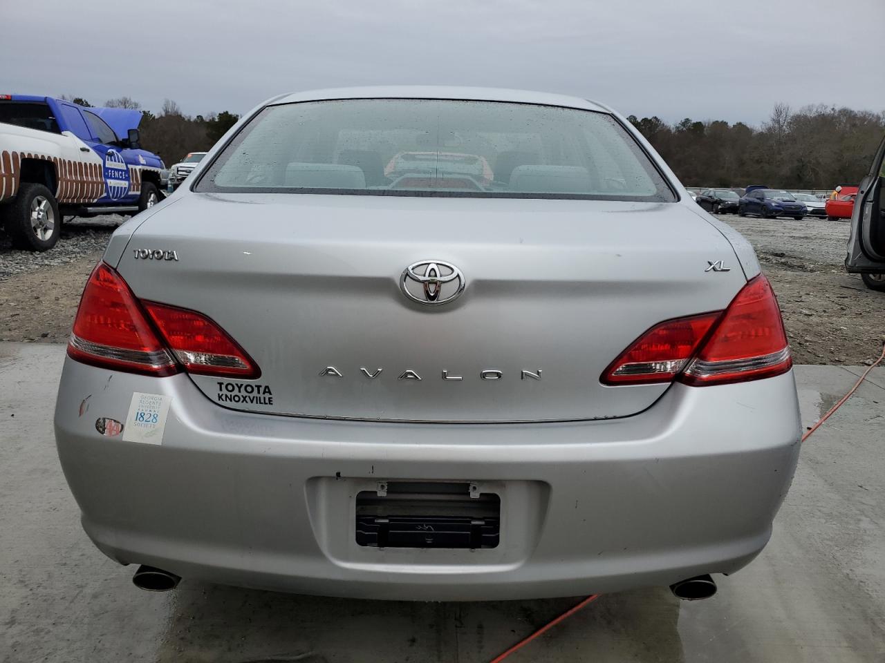 2007 Toyota Avalon VIN 4T1BK36B97U205361 Copart auction photo, front end / side damage thumbnail 6