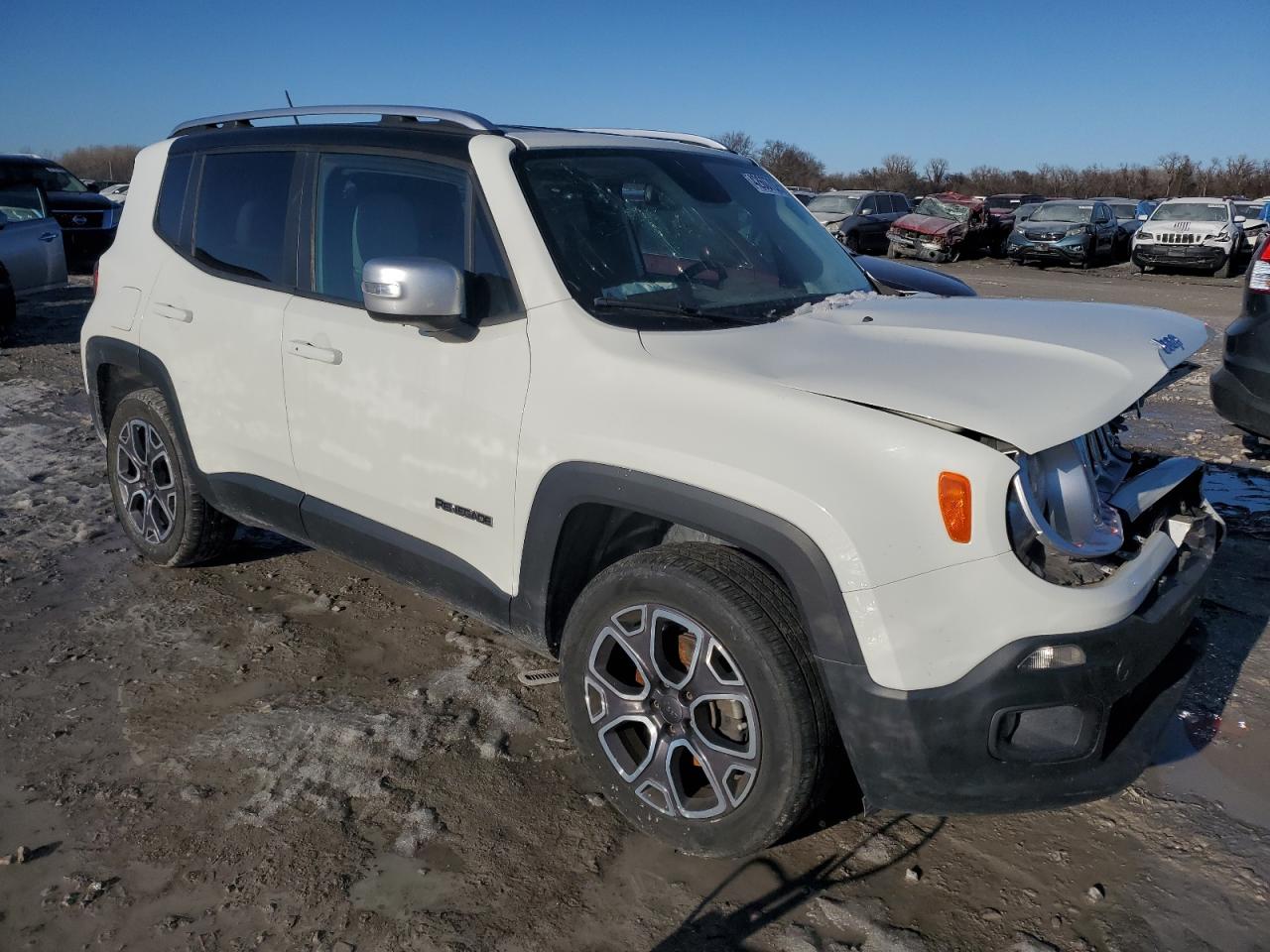 2015 Jeep Renegade VIN ZACCJBDT0FPB59788 Copart auction photo, front end damage thumbnail 4
