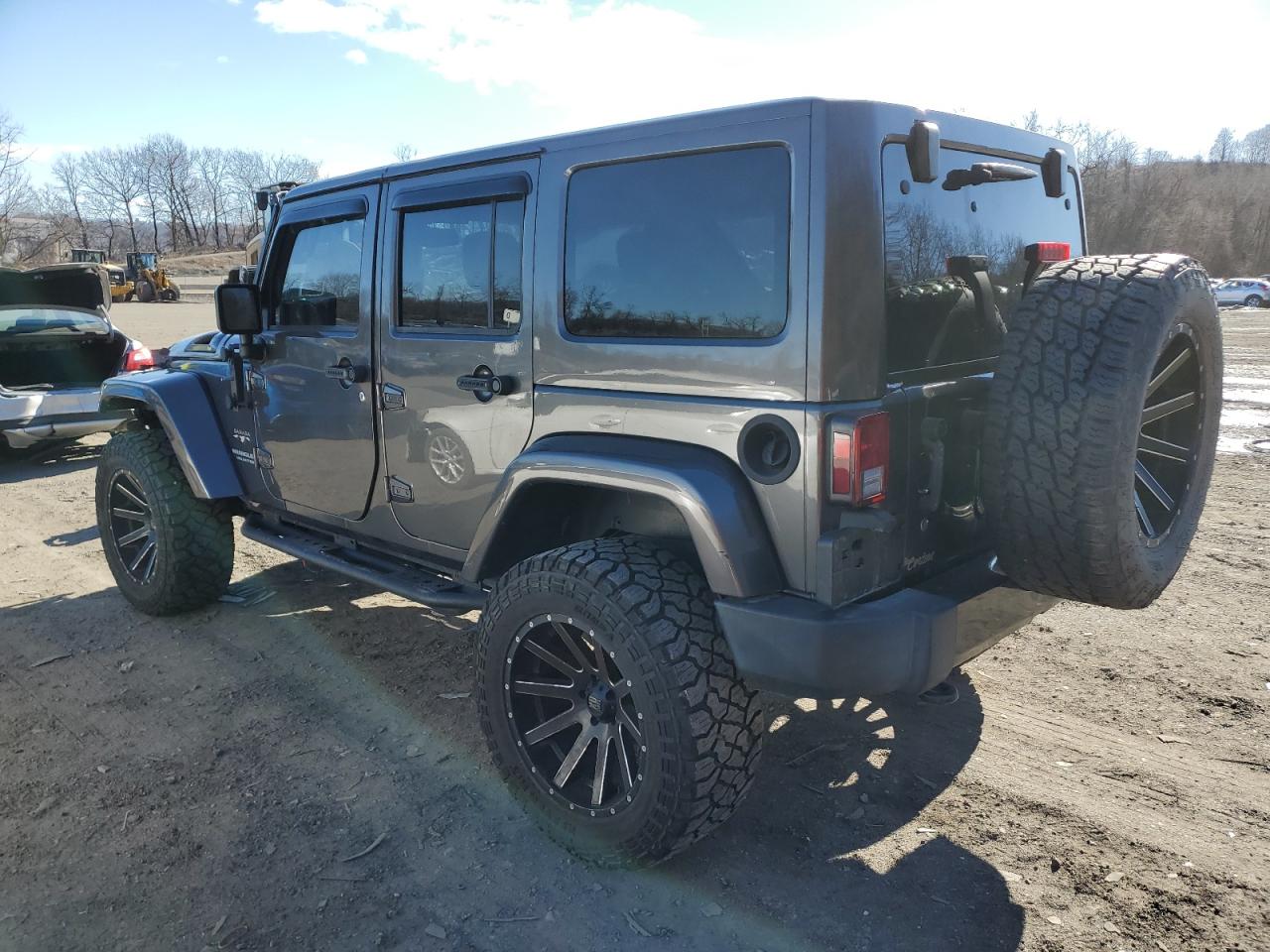 2016 Jeep Wrangler VIN 1C4BJWEG6GL267442 Copart auction photo, front end / minor dent/scratches damage thumbnail 2