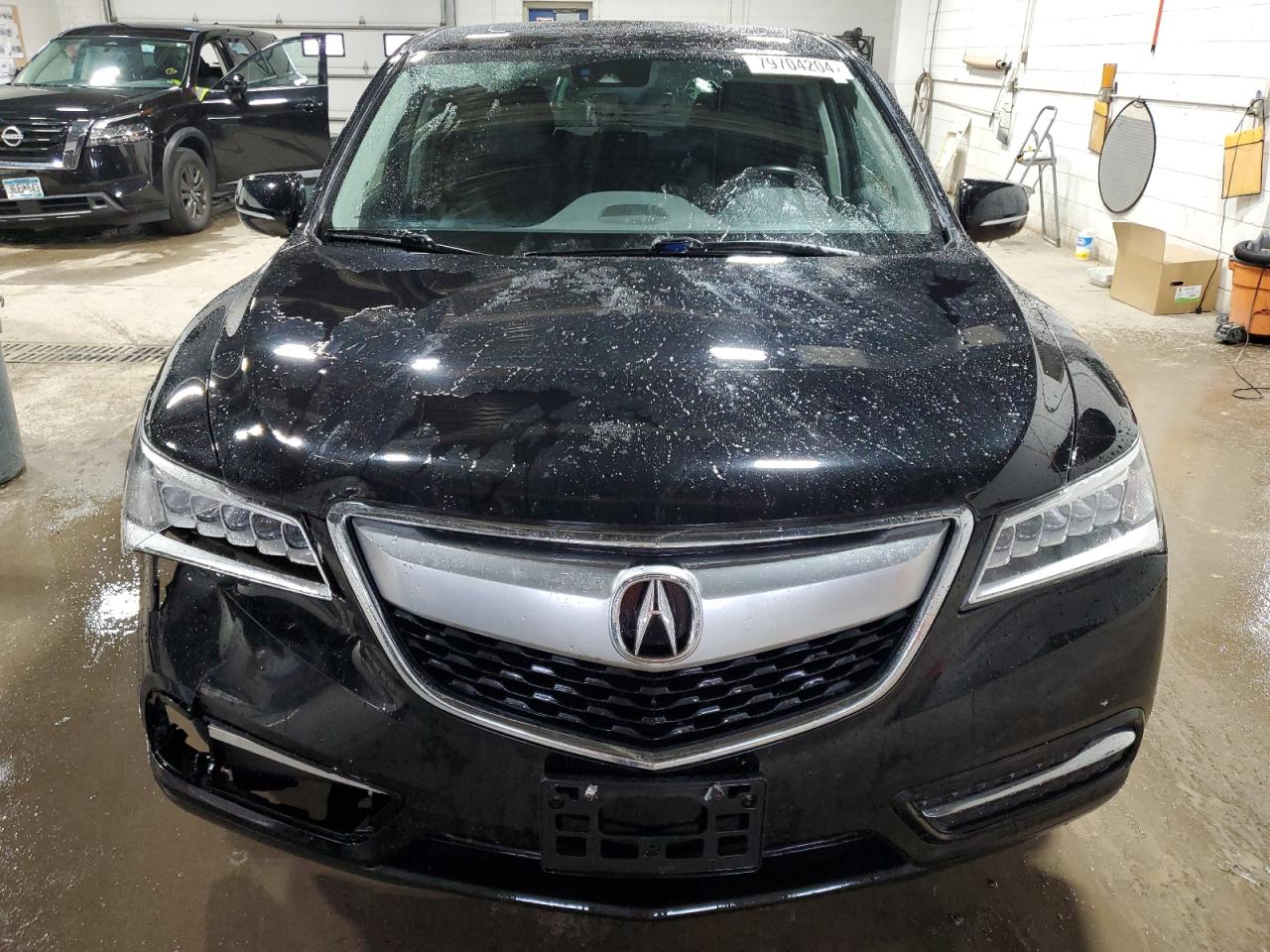 2016 Acura MDX VIN 5FRYD4H4XGB062151 Copart auction photo, front end / side damage thumbnail 5
