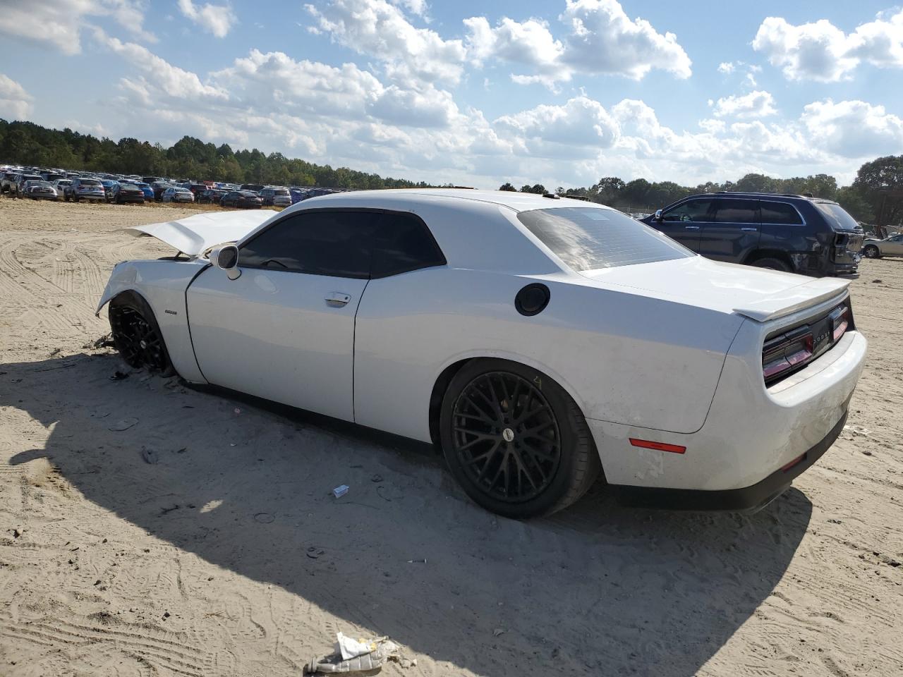 2017 Dodge Challenger VIN 2C3CDZBT3HH619460 Copart auction photo, front end / all over damage thumbnail 2