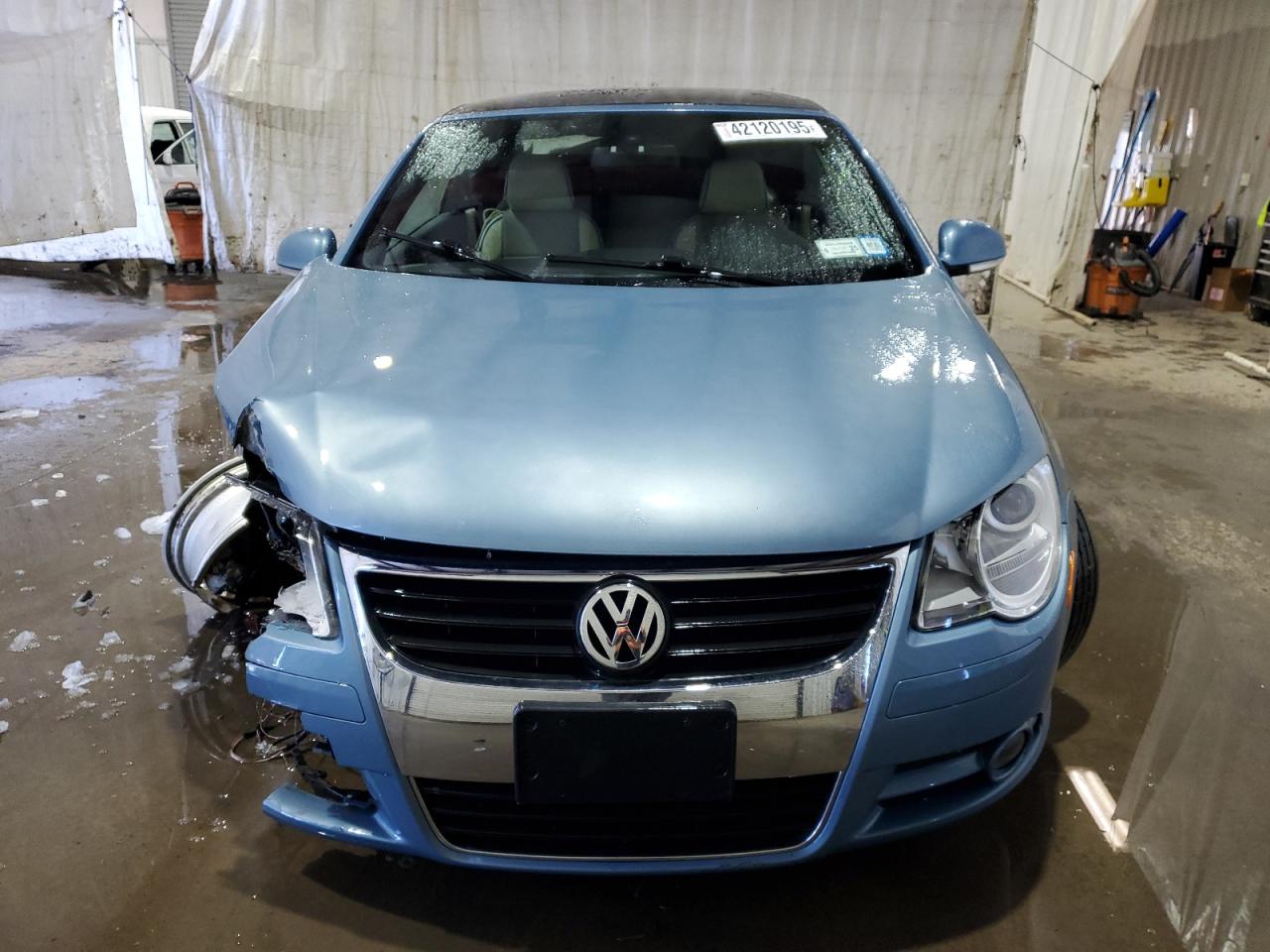 2007 Volkswagen Eos VIN WVWFA71F27V016605 Copart auction photo, front end damage thumbnail 5