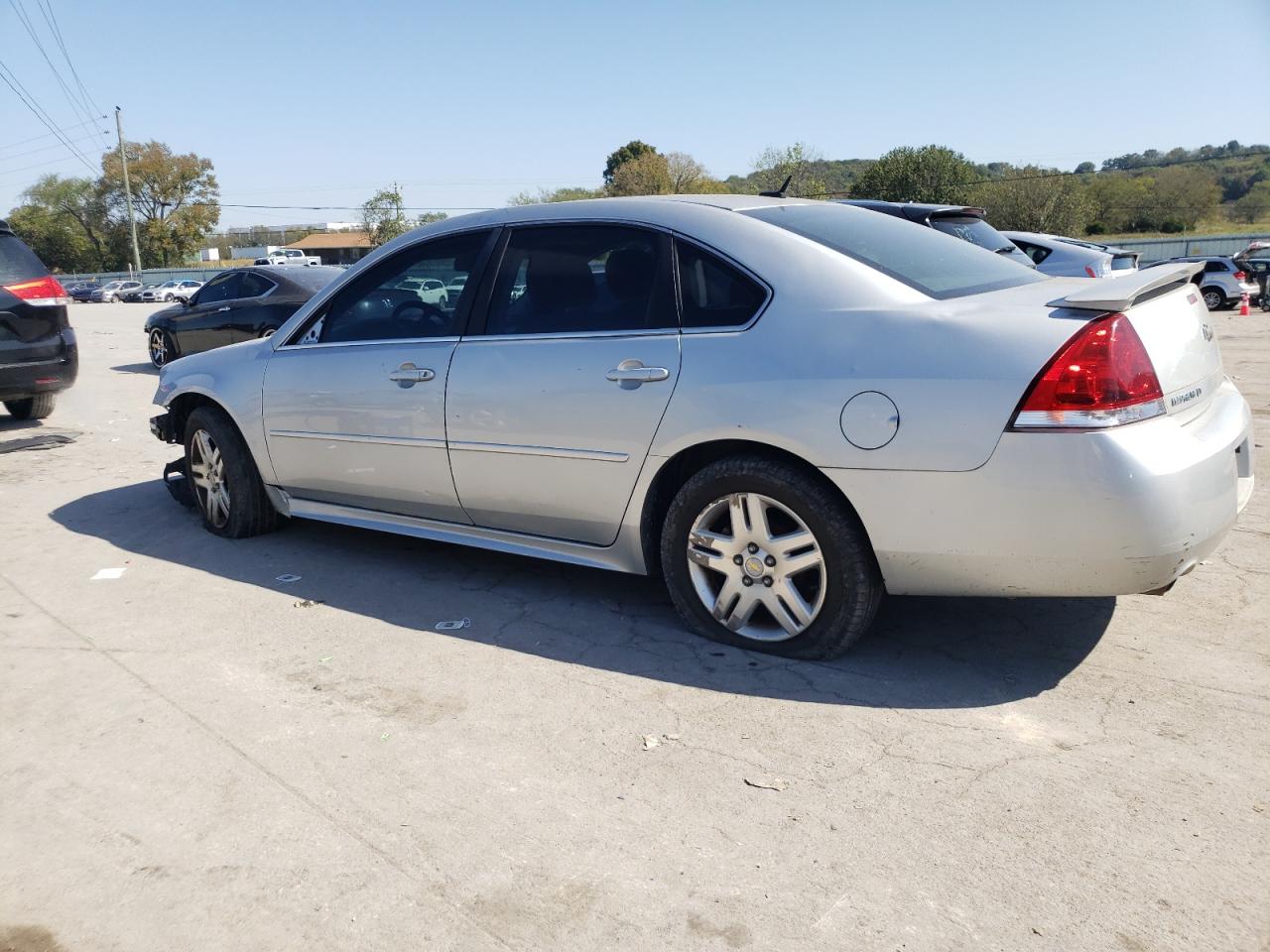 2012 Chevrolet Impala VIN 2G1WG5E3XC1102901 Copart auction photo, front end / minor dent/scratches damage thumbnail 2