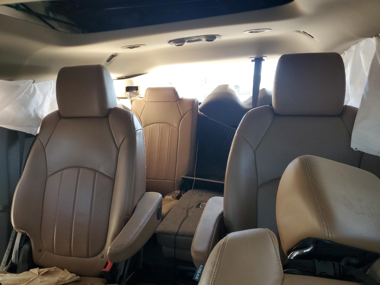 2015 Buick Enclave VIN 5GAKRBKD0FJ219393 Copart auction photo, rear end / mechanical damage thumbnail 10