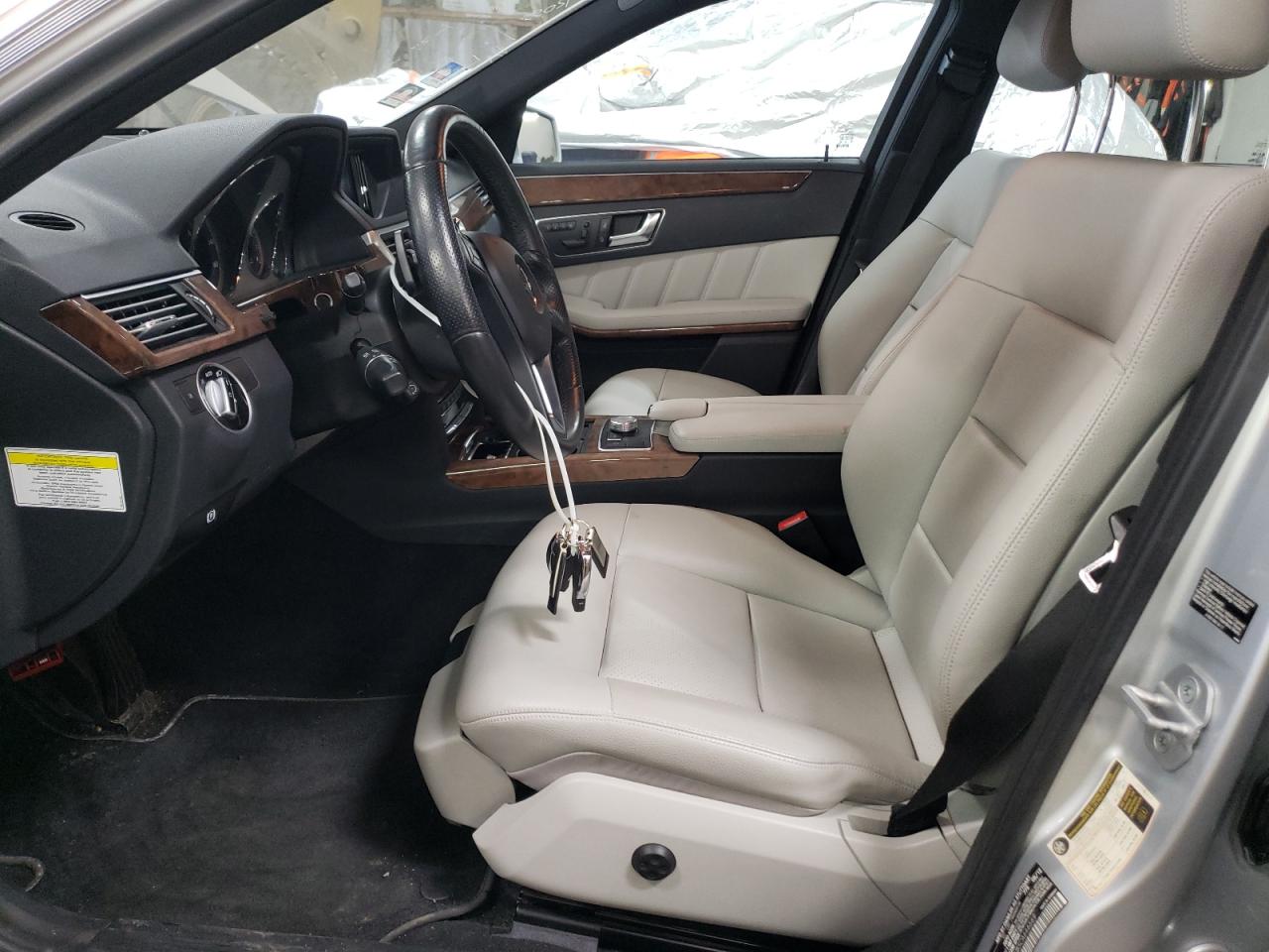 2012 Mercedes-Benz E-klasse VIN WDDHF8JB5CA646669 Copart auction photo, front end damage thumbnail 7