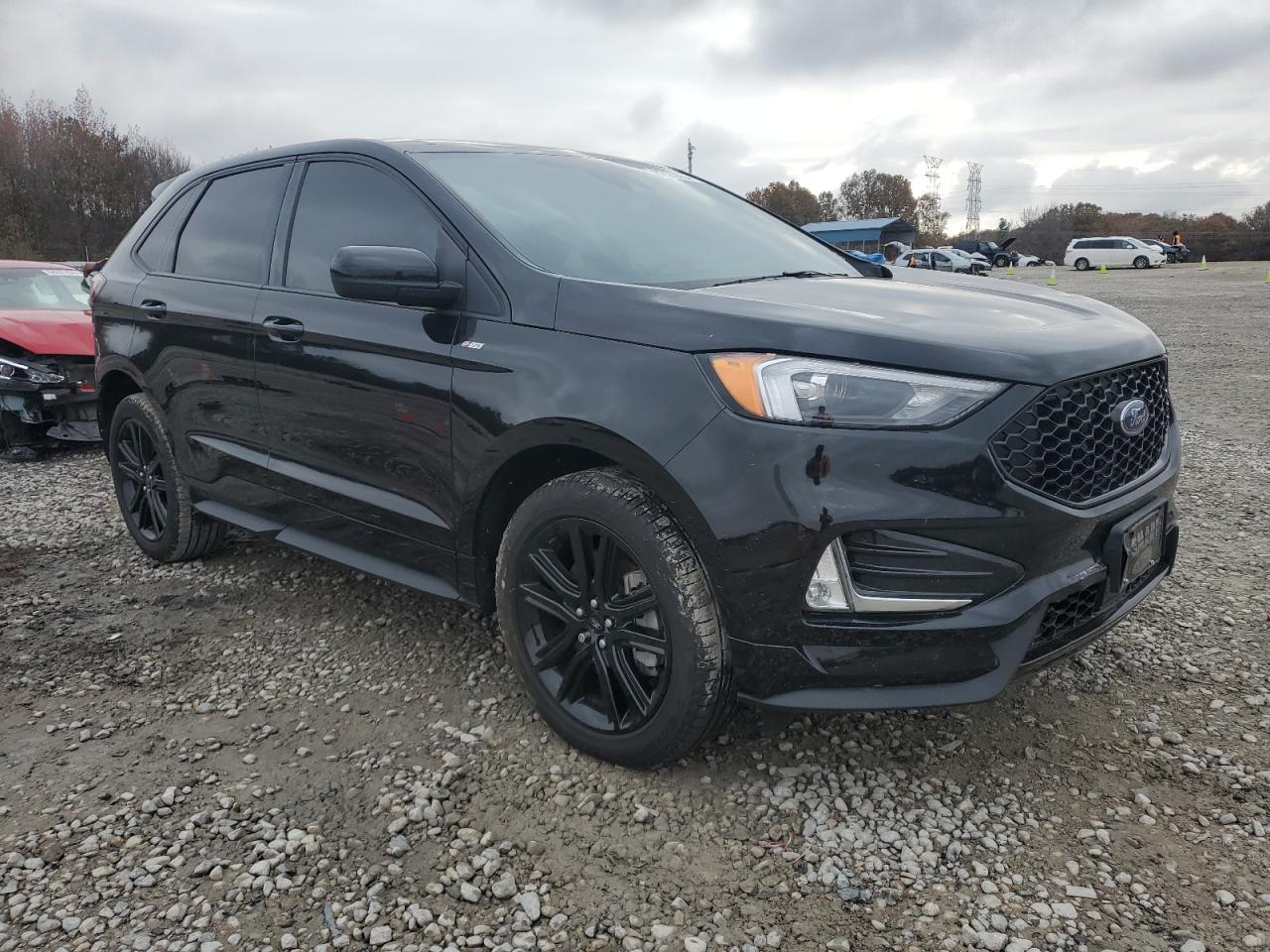 2023 Ford Edge VIN 2FMPK4J96PBA51522 Copart auction photo, rear end damage thumbnail 4