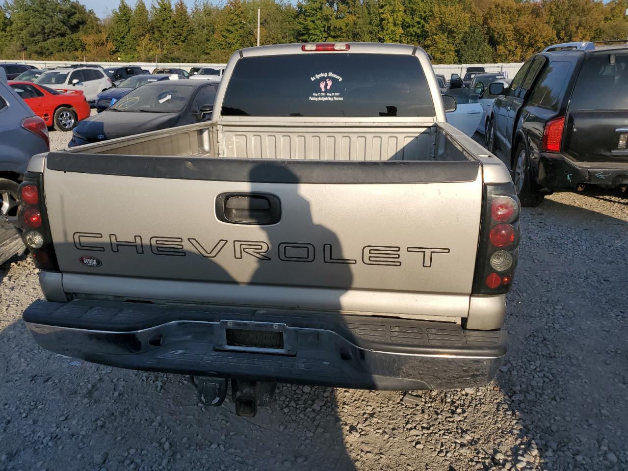 2003 Chevrolet Silverado VIN 2GCEC19V231328353 Copart auction photo, front end damage thumbnail 6