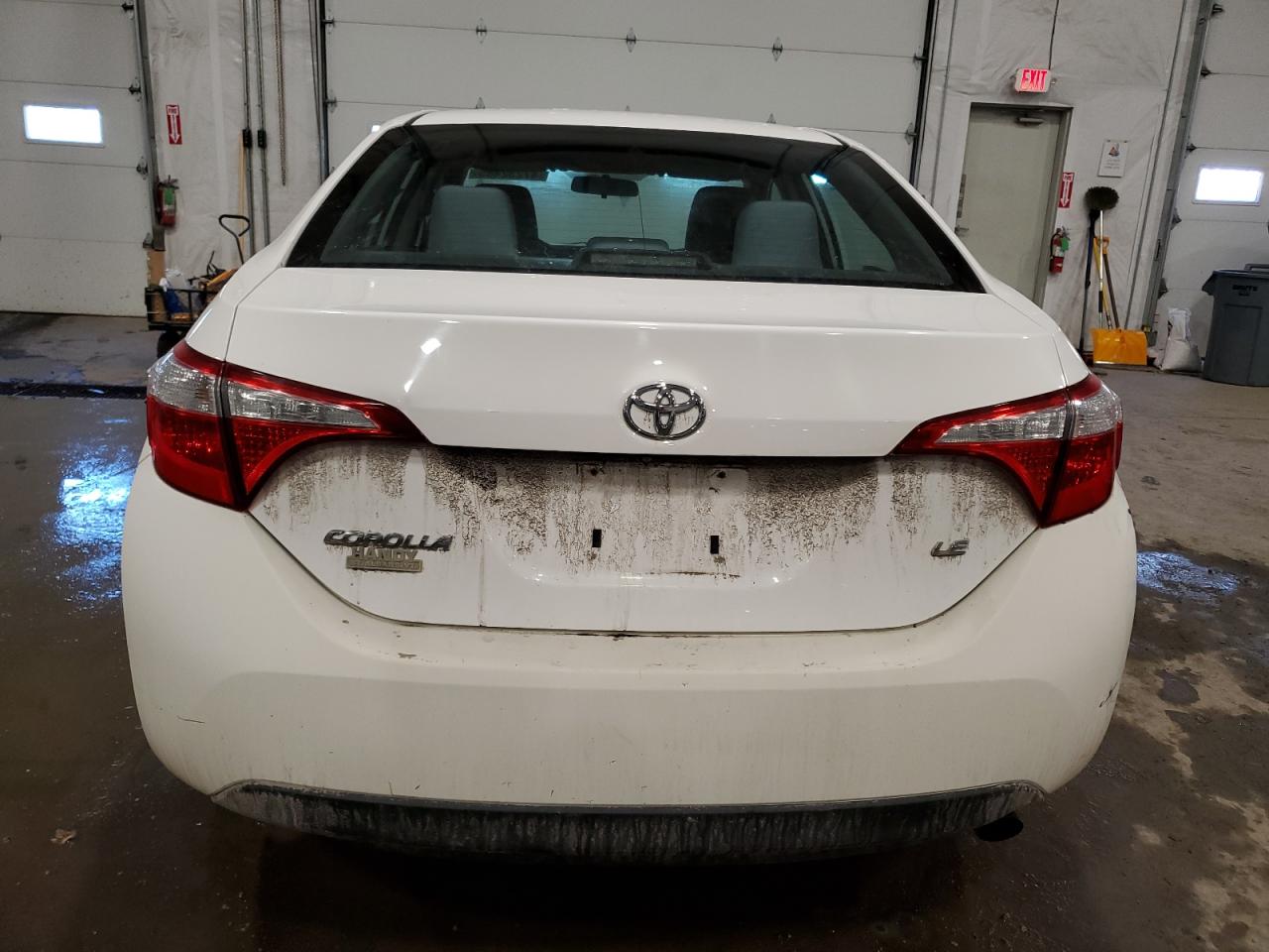 2015 Toyota Corolla VIN 2T1BURHE0FC417358 Copart auction photo, front end / all over damage thumbnail 6