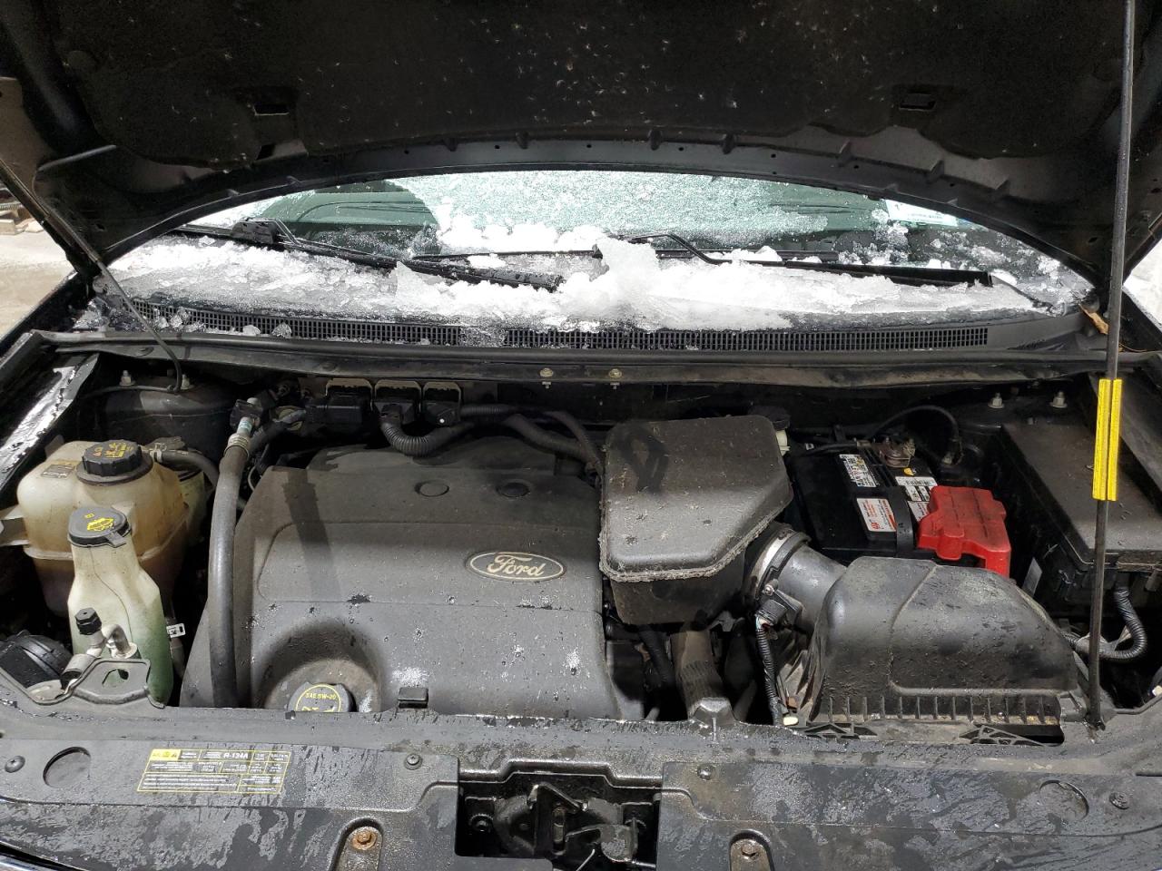 2014 Ford Edge VIN 2FMDK4GC9EBB17189 Copart auction photo, front end damage thumbnail 11