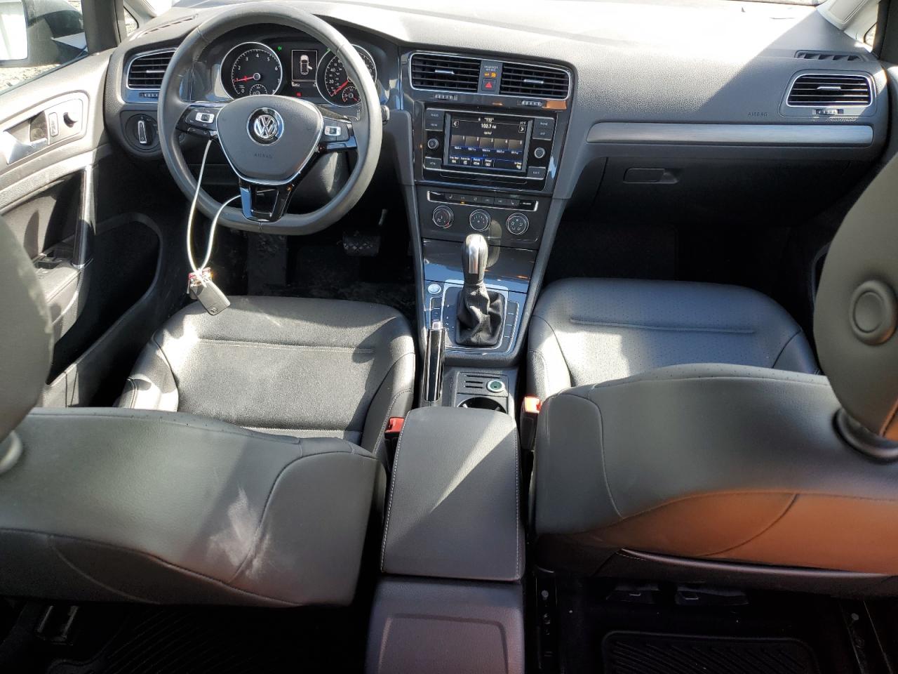 2021 Volkswagen Golf VIN 3VWG57AU8MM007756 Copart auction photo, rear end damage thumbnail 8