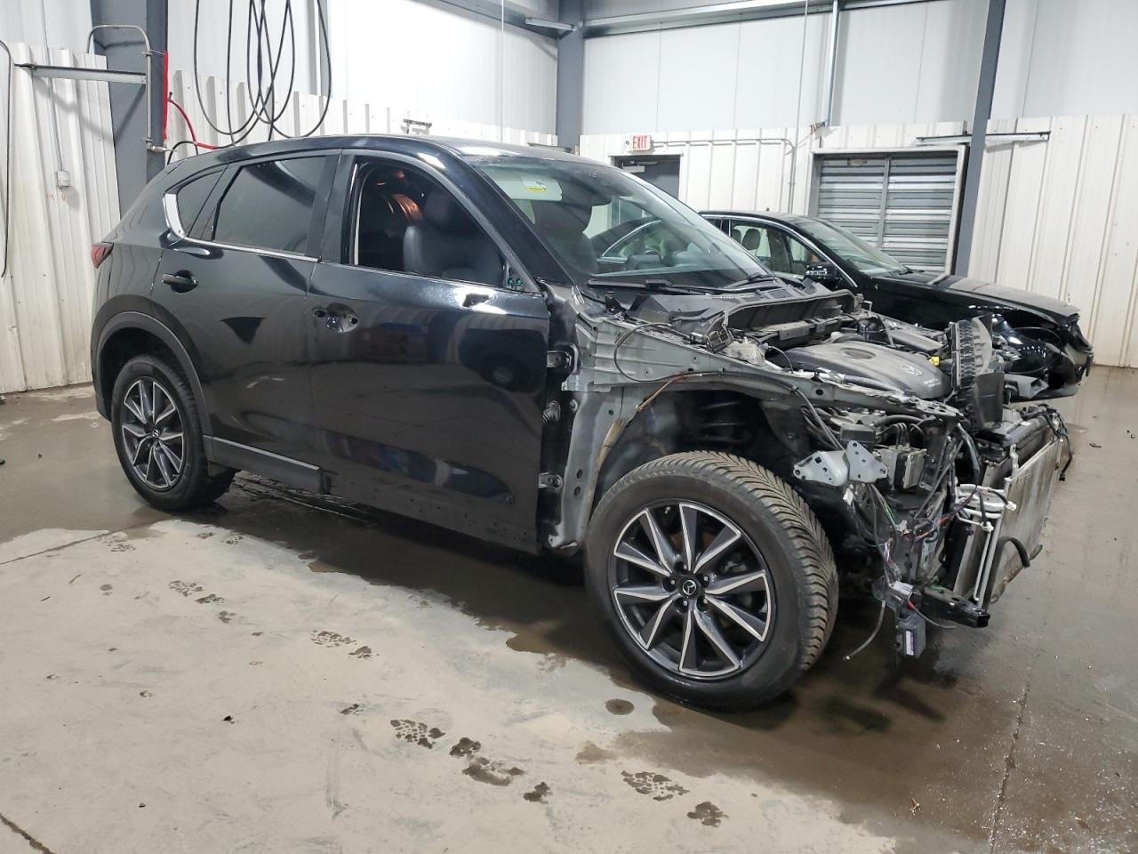 2017 Mazda CX-5 VIN JM3KFBDL2H0161797 Copart auction photo, front end damage thumbnail 4