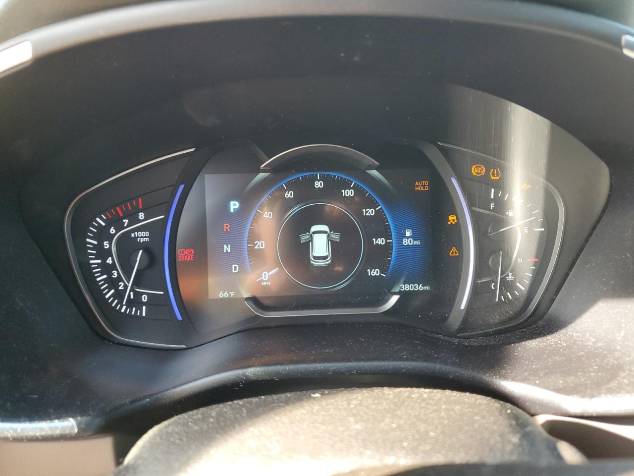 2020 Hyundai Santa Fe VIN 5NMS53AD0LH287776 Copart auction photo, side damage thumbnail 9