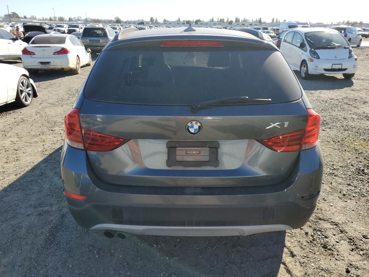 2014 BMW X1 VIN WBAVL1C54EVY13990 Copart auction photo, front end damage thumbnail 6