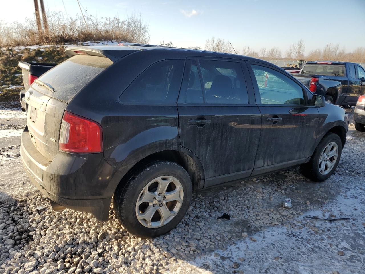 2013 Ford Edge VIN 2FMDK3JC9DBE07028 Copart auction photo, front end damage thumbnail 3