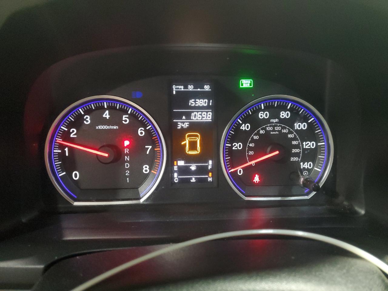 2007 Honda CR-V VIN JHLRE48797C120361 Copart auction photo, front end damage thumbnail 9