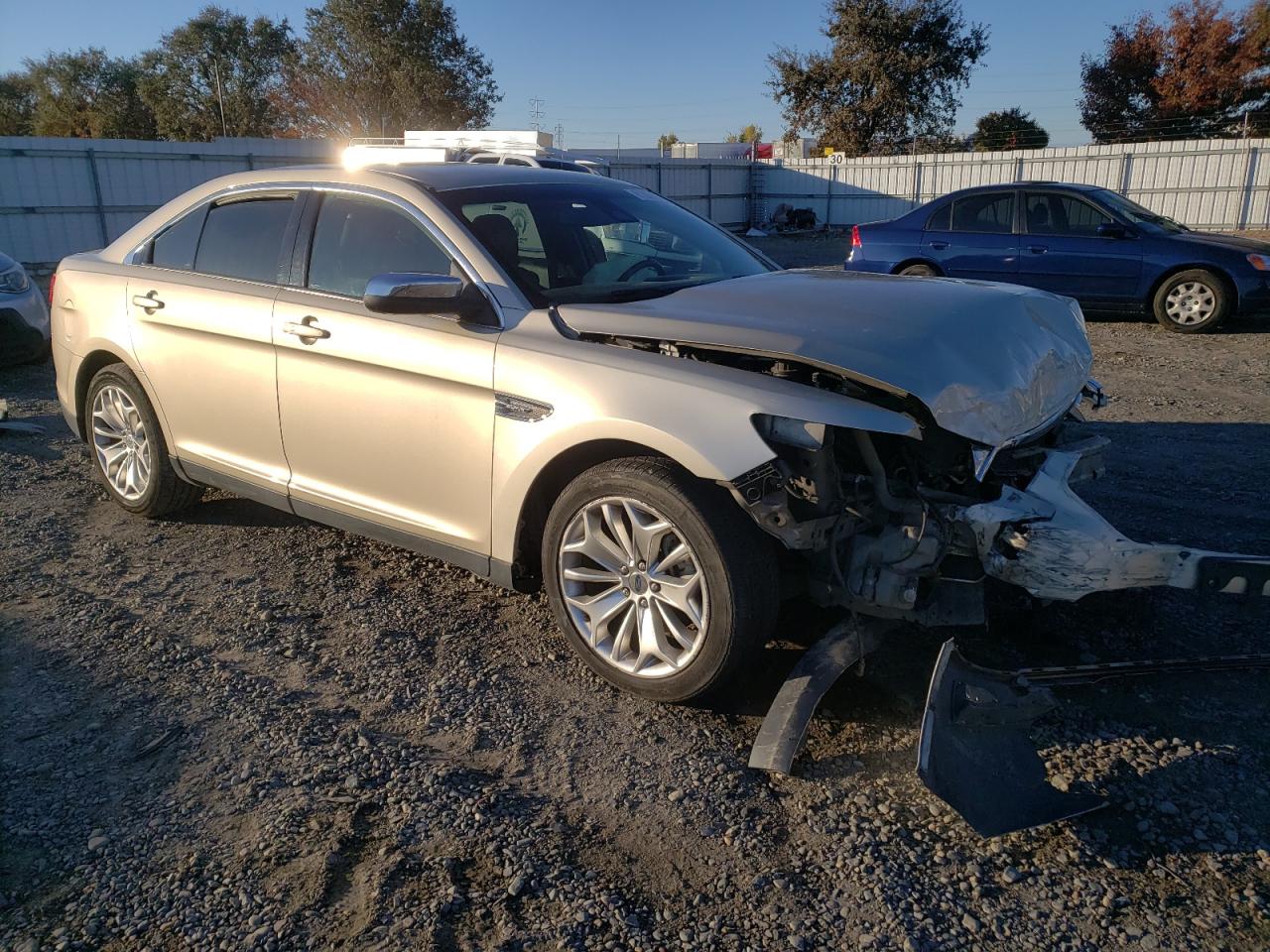 2018 Ford Taurus VIN 1FAHP2F89JG109496 Copart auction photo, front end damage thumbnail 4