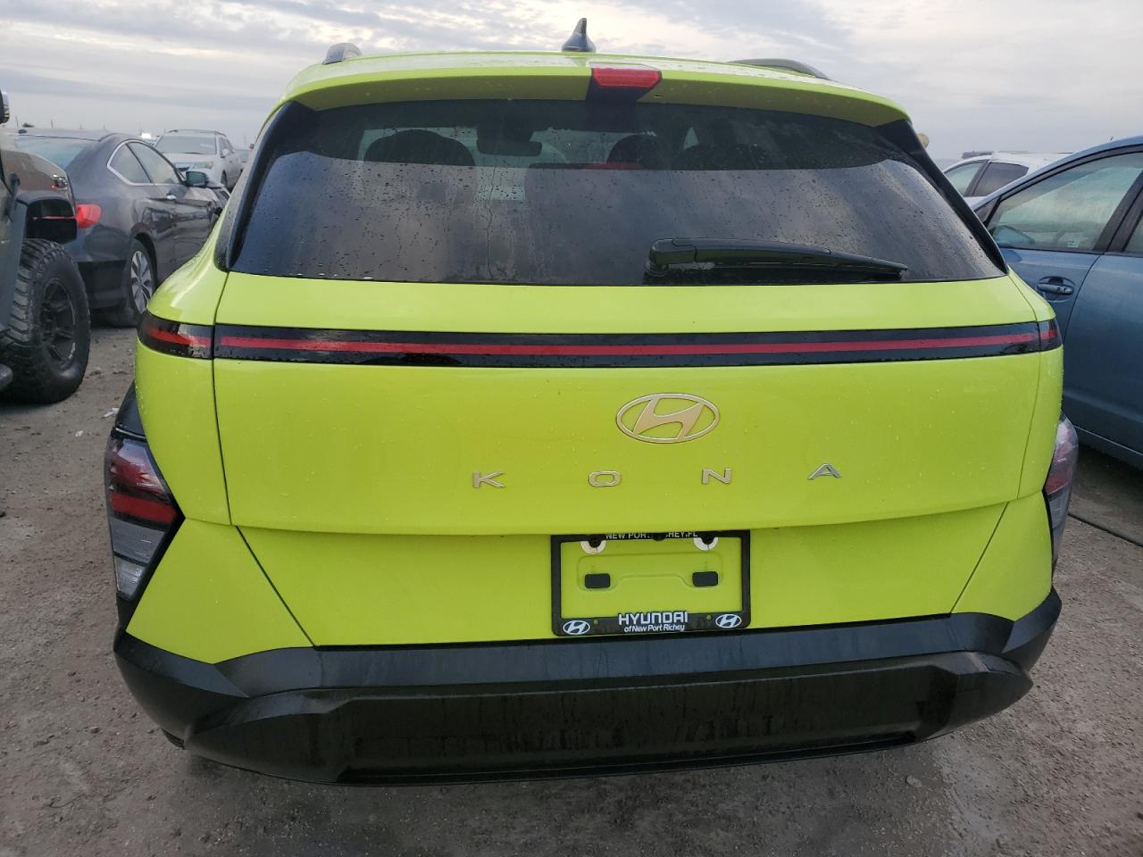 2024 Hyundai Kona VIN KM8HC3AB0RU053455 Copart auction photo, water/flood damage thumbnail 6