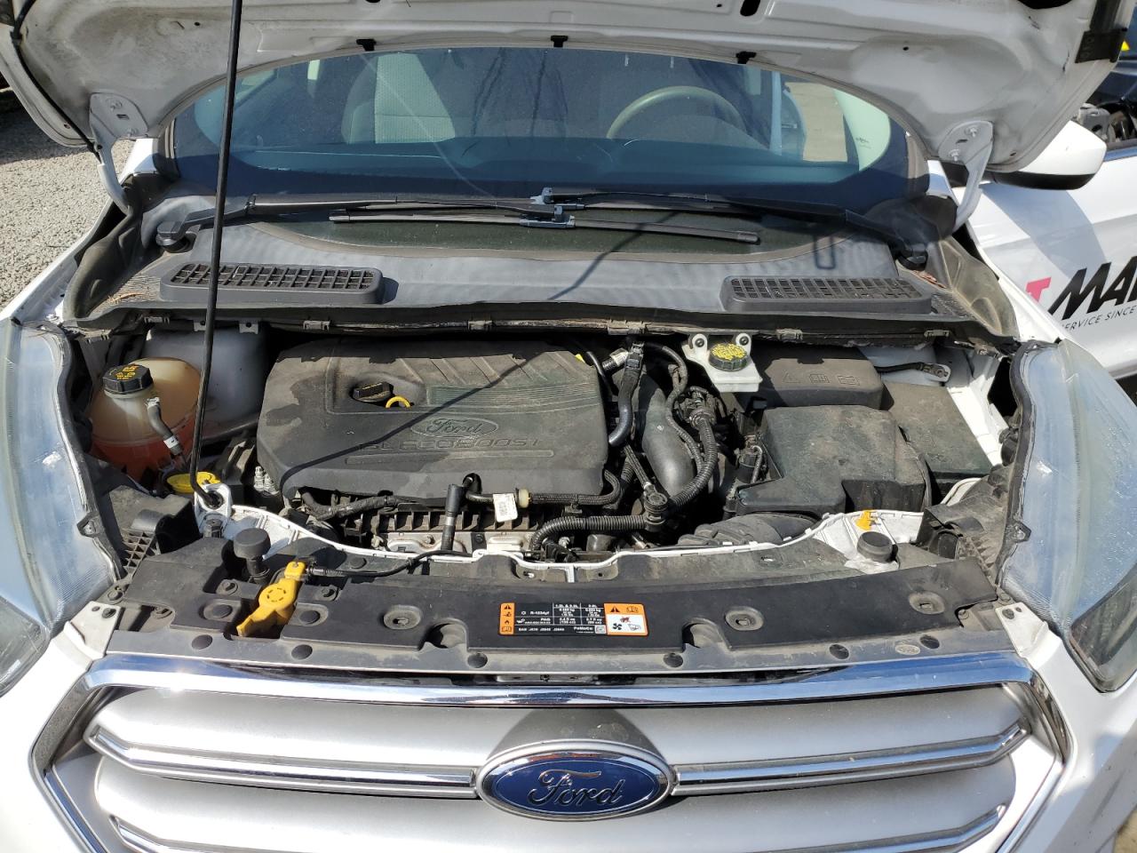 2017 Ford Escape VIN 1FMCU0GD8HUC39130 Copart auction photo, mechanical / minor dent/scratches damage thumbnail 12