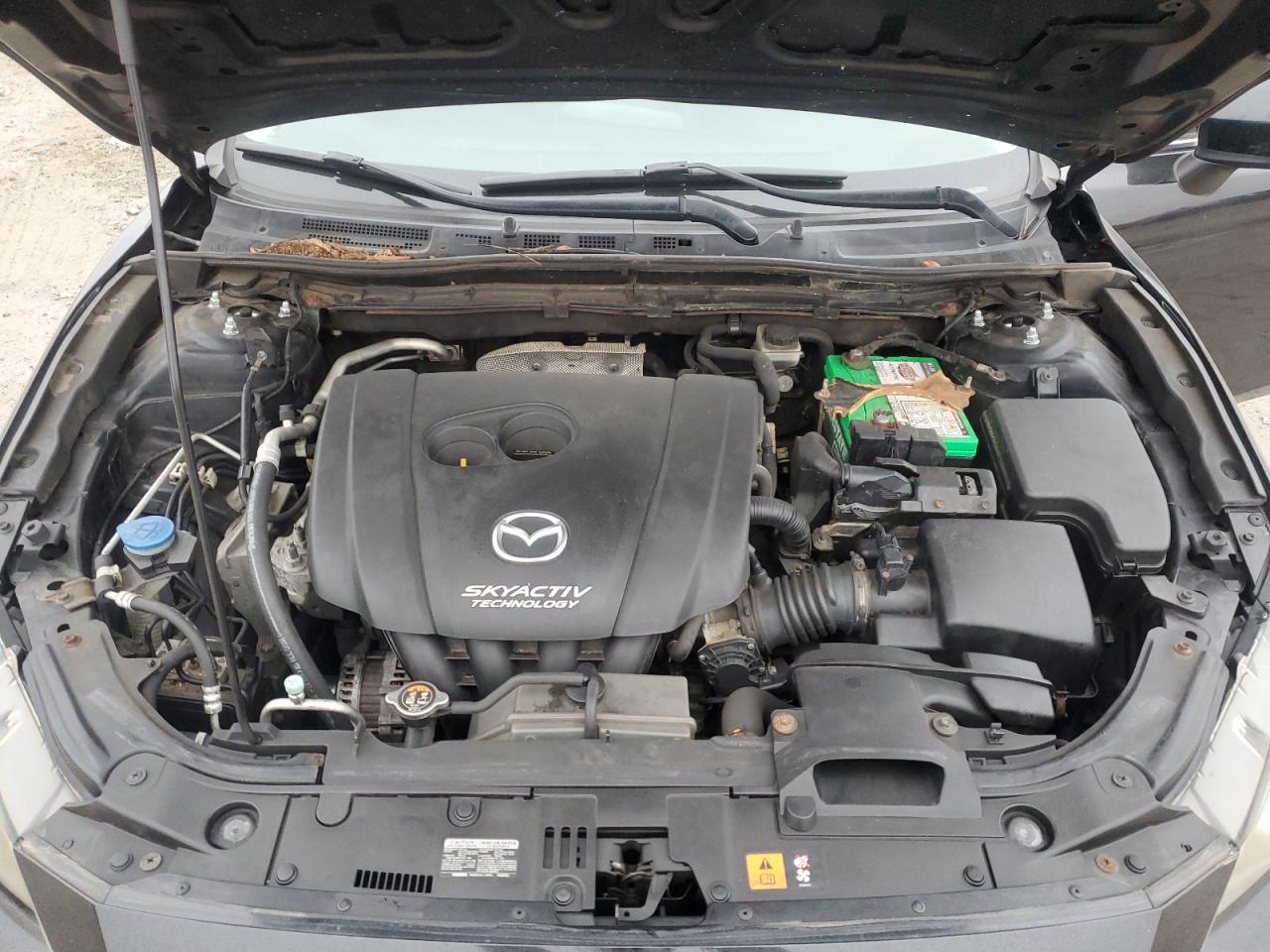 2014 Mazda 3 VIN JM1BM1W78E1139575 Copart auction photo, front end / minor dent/scratches damage thumbnail 11