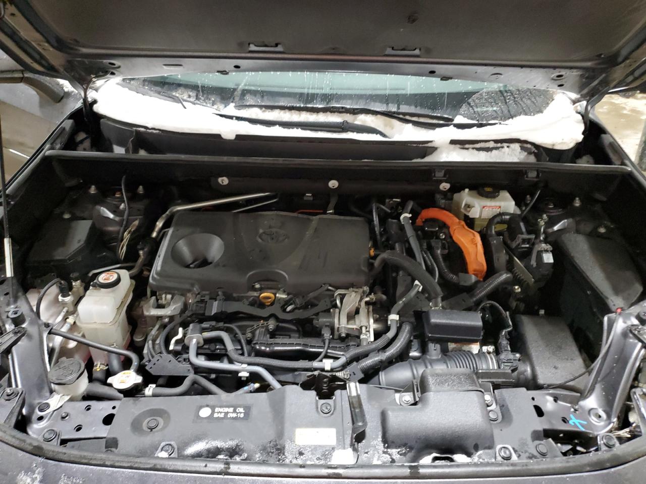2020 Toyota RAV 4 VIN 2T3MWRFVXLW079247 Copart auction photo, front end damage thumbnail 12