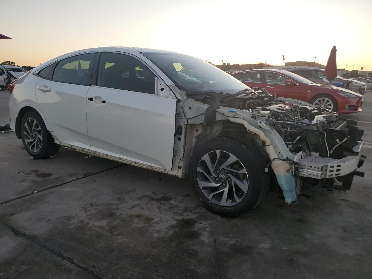 2018 Honda Civic VIN 2HGFC2F72JH538232 Copart auction photo, front end damage thumbnail 4