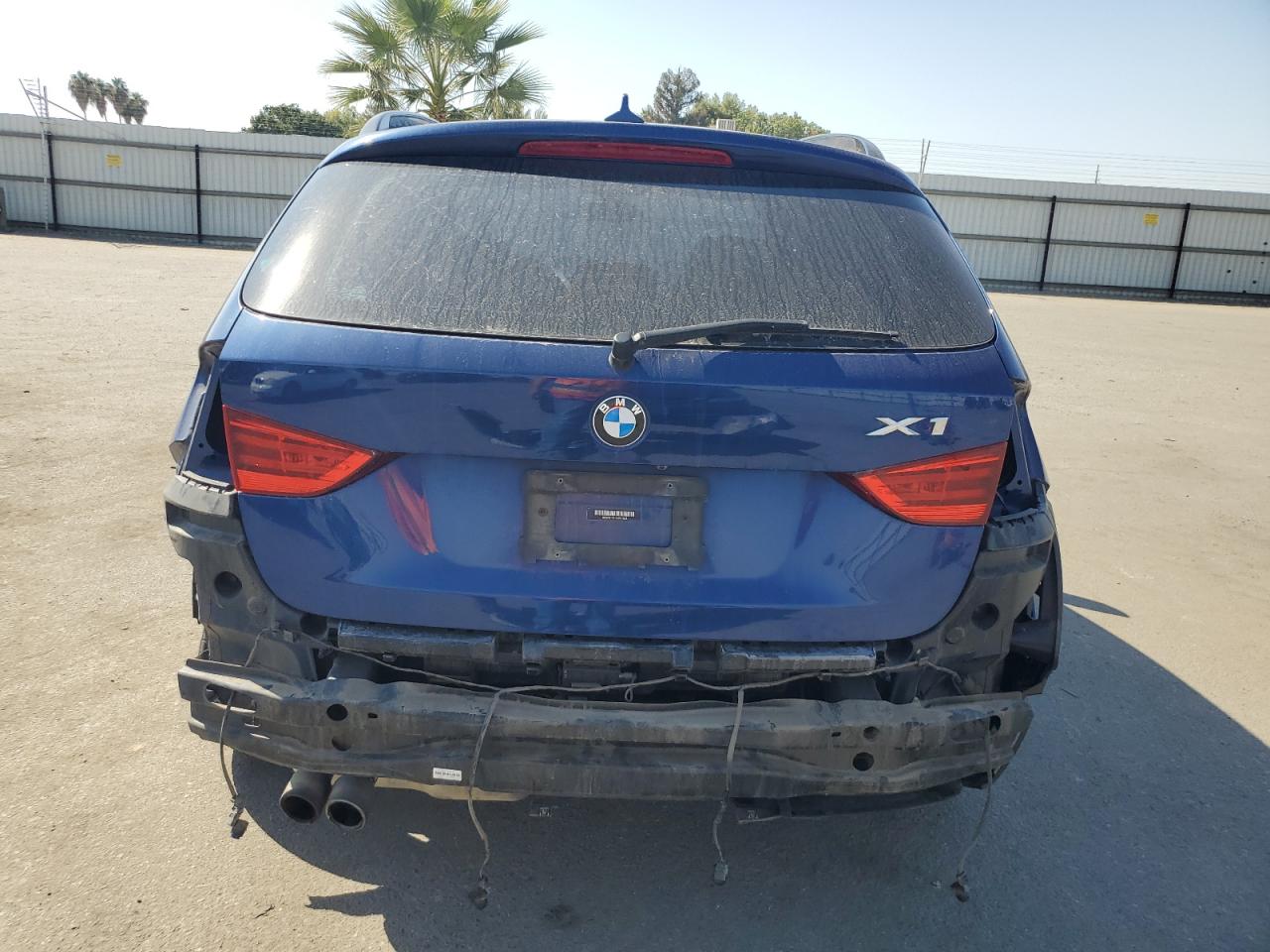 2014 BMW X1 VIN WBAVM1C51EVW51524 Copart auction photo, rear end damage thumbnail 6