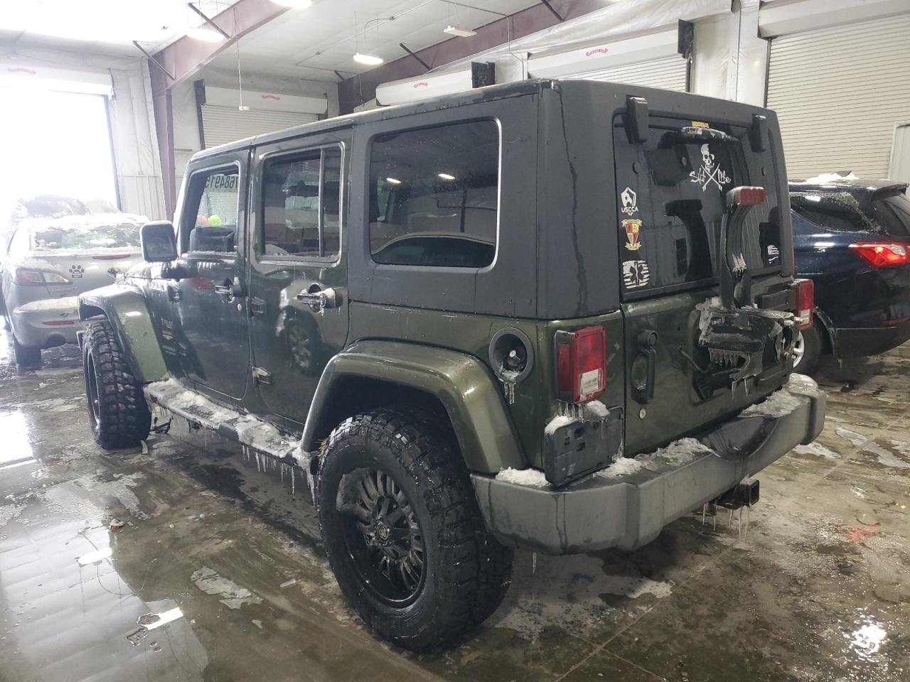 2007 Jeep Wrangler VIN 1J8GA59177L194824 Copart auction photo, burn - engine damage thumbnail 2