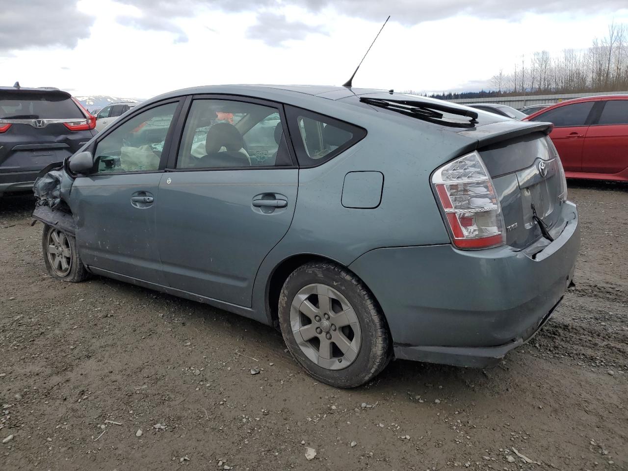 2005 Toyota Prius VIN JTDKB20U753104458 Copart auction photo, front end / rear end damage thumbnail 2