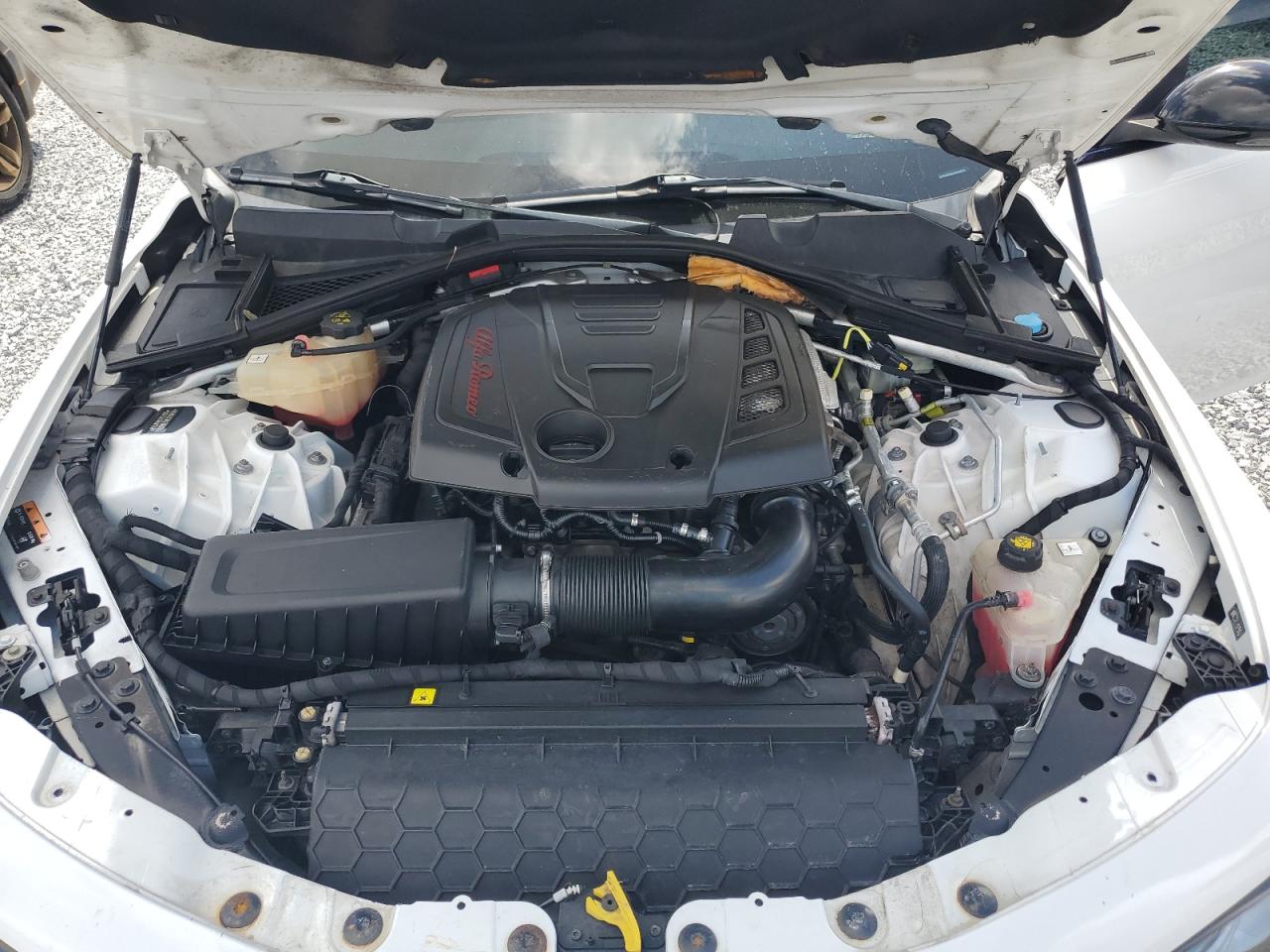 2017 Alfa Romeo Giulia VIN ZARFAEDNXH7538014 Copart auction photo, front end damage thumbnail 11