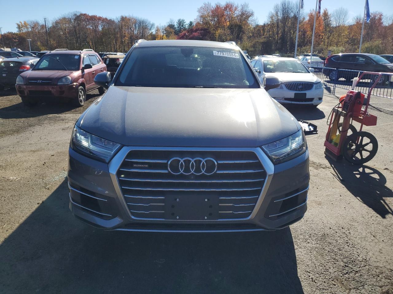 2018 Audi Q7 VIN WA1LAAF70JD004607 Copart auction photo, rear end / minor dent/scratches damage thumbnail 5