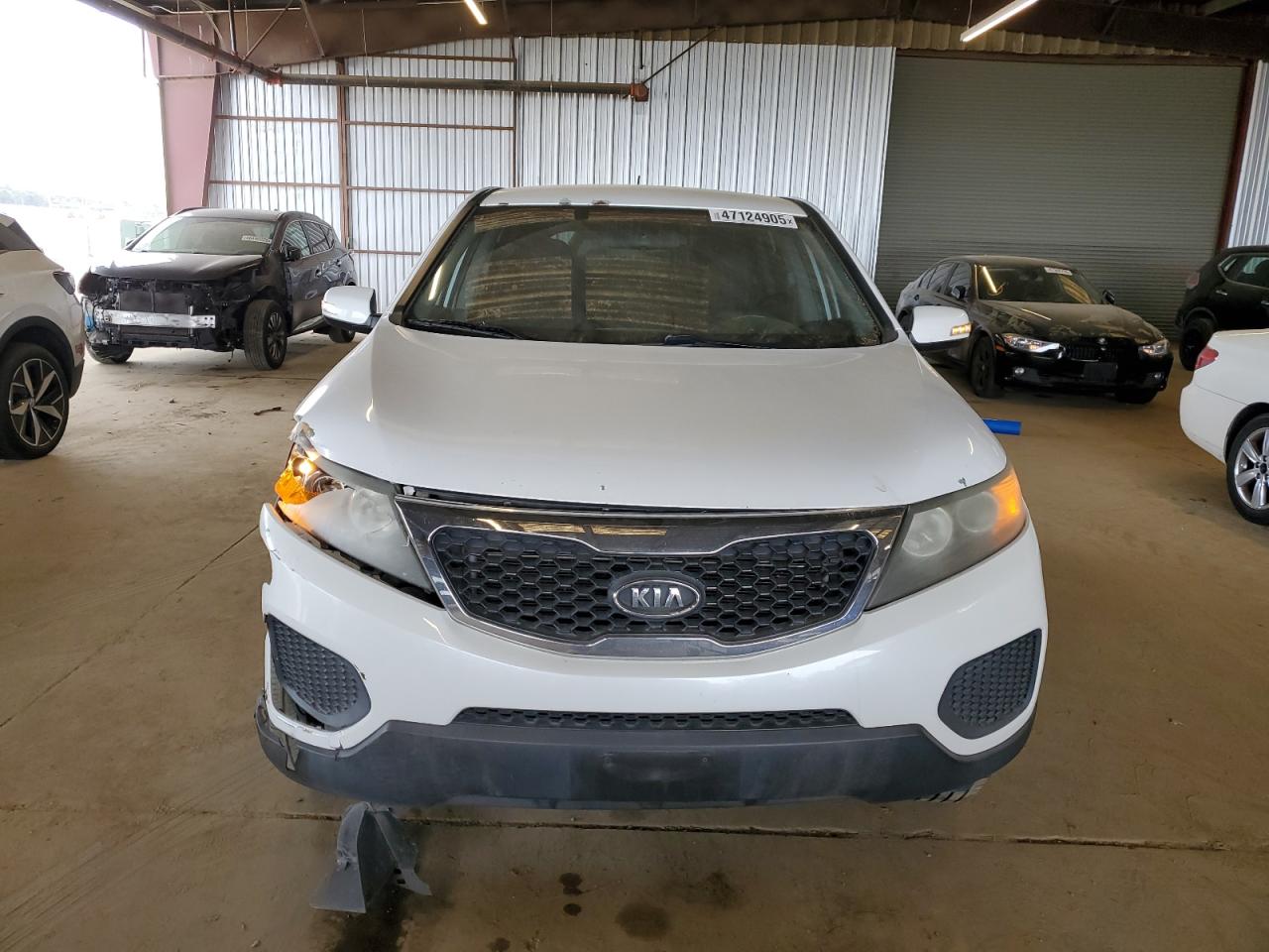 2011 KIA Sorento VIN 5XYKT3A18BG162397 Copart auction photo, front end damage thumbnail 5