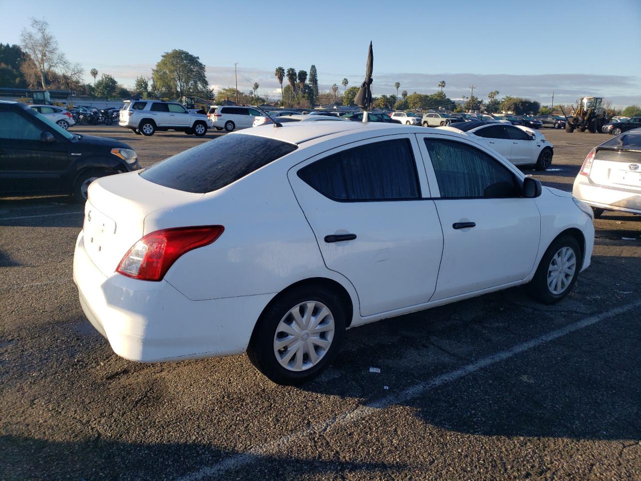 2015 Nissan Versa VIN 3N1CN7AP3FL911702 Copart auction photo, mechanical damage thumbnail 3
