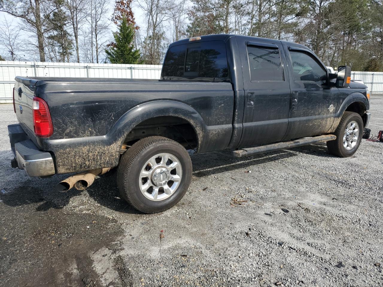 2012 Ford F350 VIN 1FT8W3BT8CEC48403 Copart auction photo, front end / side damage thumbnail 3