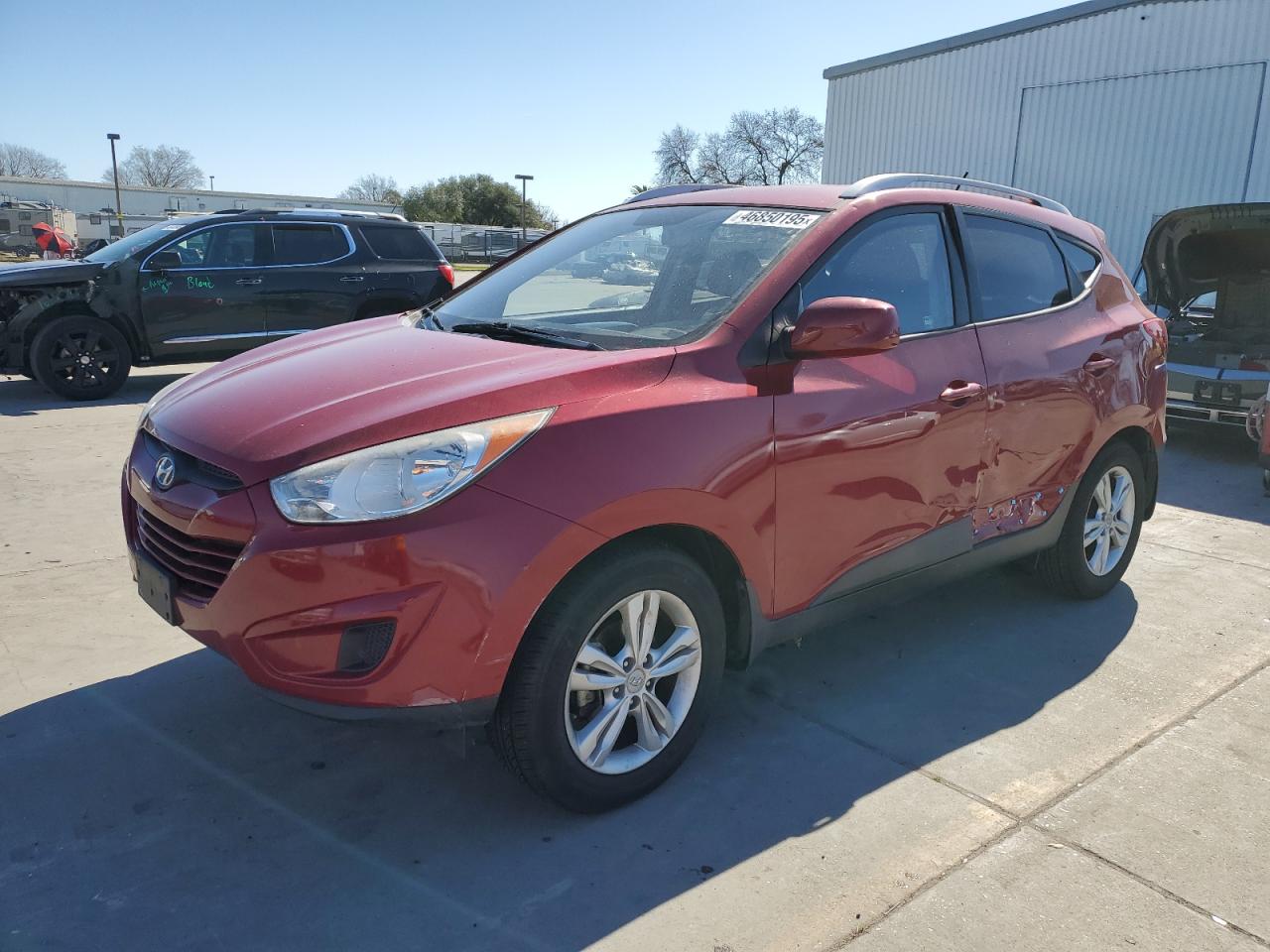 2011 Hyundai Tucson VIN KM8JU3AC2BU293426