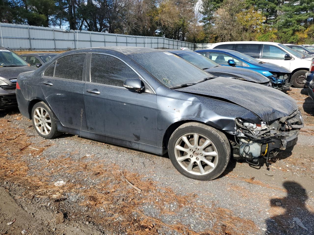 2006 Acura TSX VIN JH4CL96836C009822 Copart auction photo, front end / minor dent/scratches damage thumbnail 4