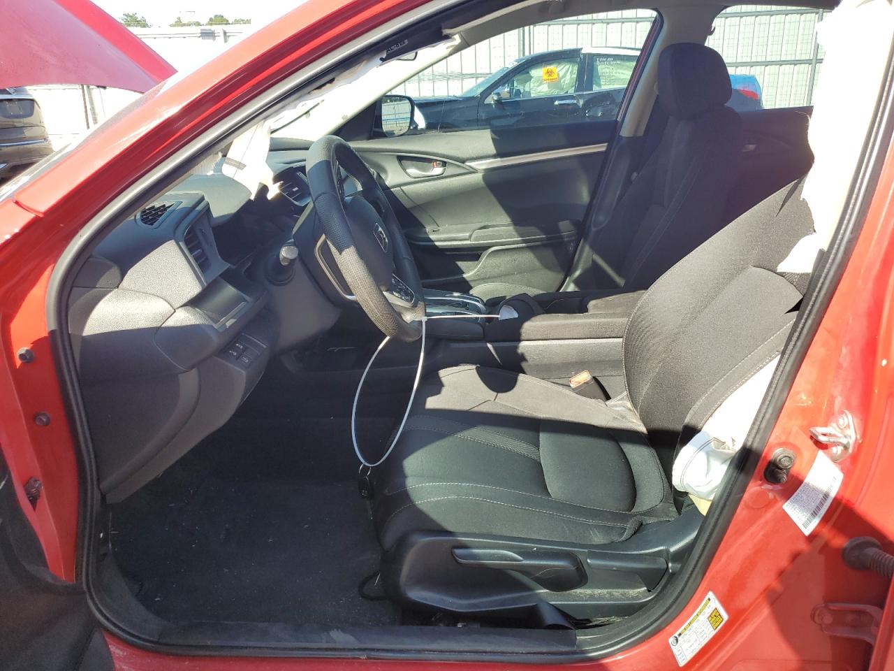 2020 Honda Civic VIN 2HGFC2F63LH559794 Copart auction photo, side / rear end damage thumbnail 7