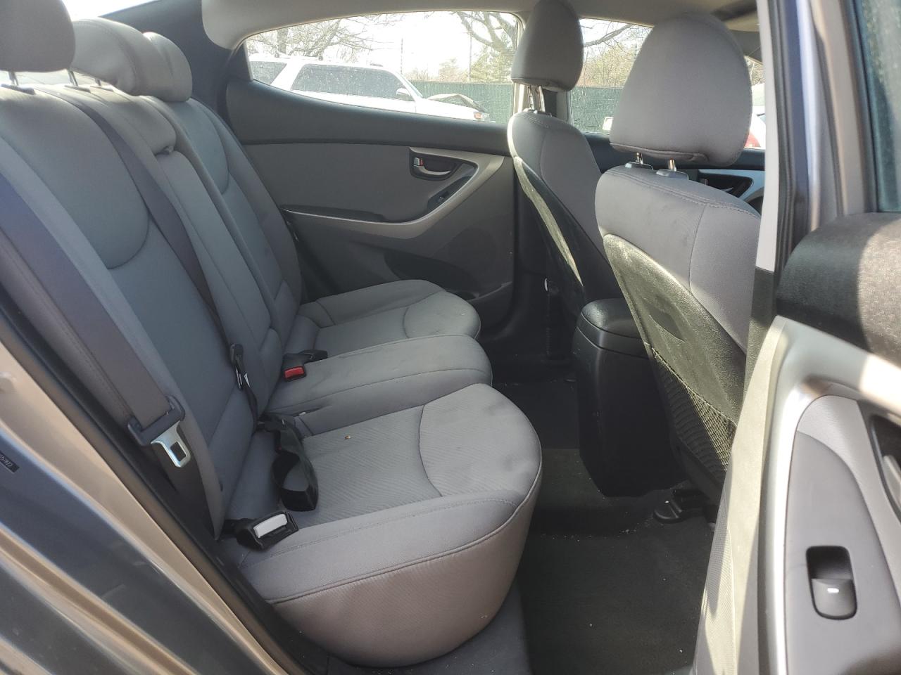 2013 Hyundai Elantra VIN 5NPDH4AE3DH257822 Copart auction photo, all over / vandalism damage thumbnail 10