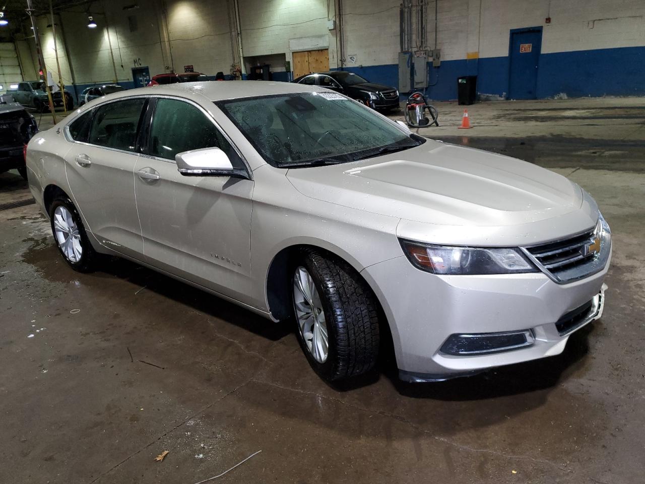 2014 Chevrolet Impala VIN 2G1125S32E9105566 Copart auction photo, all over / undercarriage damage thumbnail 4